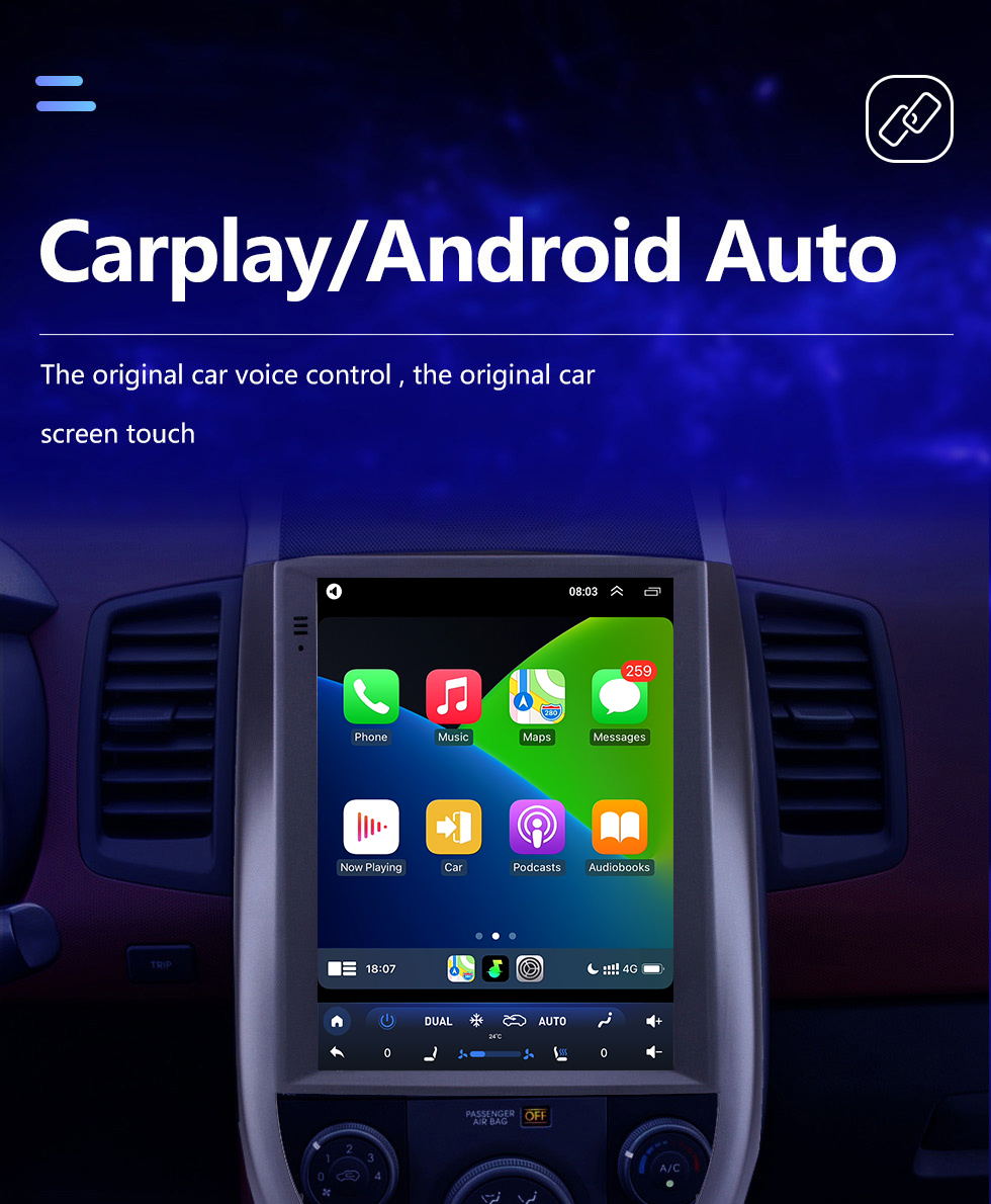 Seicane 2015 Kia Soul 9,7-дюймовый сенсорный экран Android 10.0 Мультимедийный проигрыватель Bluetooth GPS-навигационная система Wi-Fi FM Поддержка USB DVR Управление рулевым колесом DVD-плеер