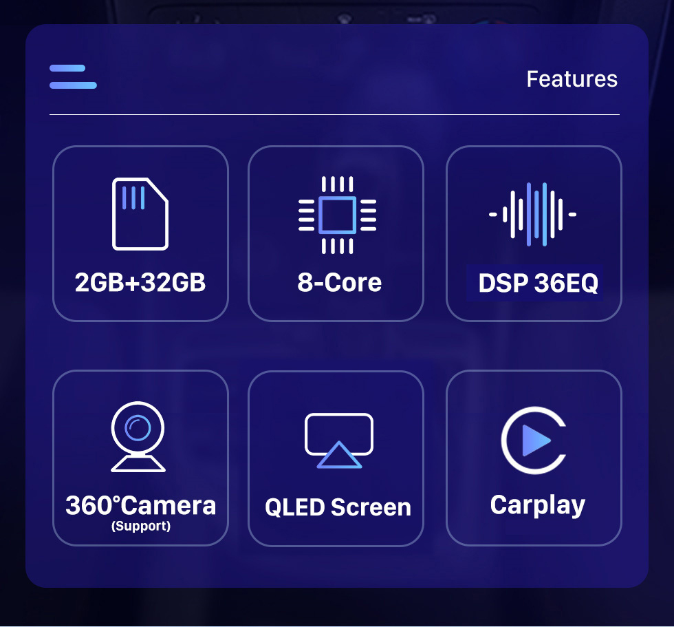 Seicane OEM 9,7-дюймовый Android 10.0 Радио для 2012-2015 Ford Focus Bluetooth WIFI HD Сенсорный экран Поддержка GPS-навигации Carplay Задняя камера DAB + OBD2