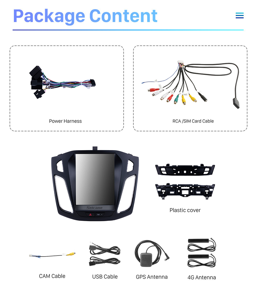 Seicane Android 10.0 2012 2013 2014 2015 Ford Focus 9.7 inch Tesla Style HD Touchscreen Car Stereo Radio Head Unit GPS Navigation Bluetooth Support Steering Wheel Control USB WIFI OBD2 Rearview Camera Seicane Android 10.0 2012 2013 2014 2015 Ford Focus 9.7 inch Tesla Style HD Touchscreen Car Stereo Radio Head Unit GPS Navigation Bluetooth Support Steering Wheel Control USB WIFI OBD2 Rearview Camera
