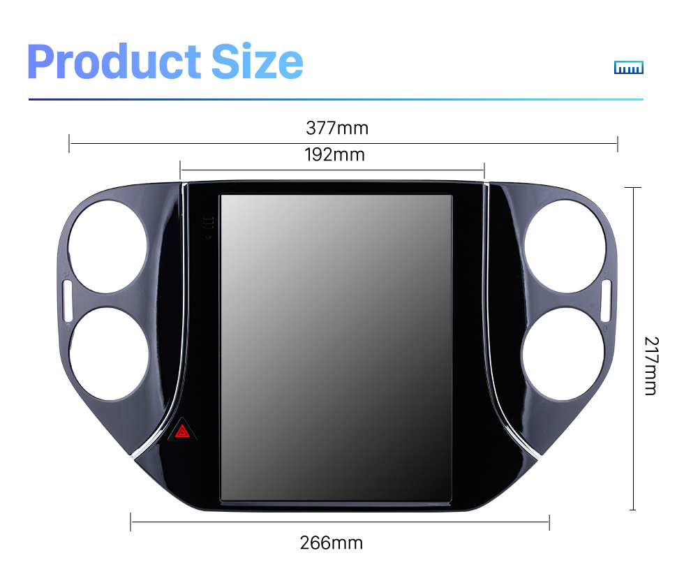 Seicane 9.7 inch 2010 2012 2013 2014 2015 2016 VW Volkswagen Tiguan Android 10.0 Radio HD Touchscreen GPS Bluetooth Car Navi System 4G WiFi Mirror Link OBD2 Rearview Camera