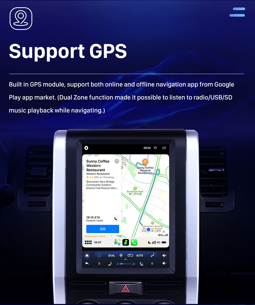 Seicane 9.7 inch Android 10.0 for 2008-2012 Nissan X-Trail MX6 GPS Navigation Radio with Touchscreen Bluetooth USB AUX WIFI support TPMS Digital TV Carplay Seicane 9.7 inch Android 10.0 for 2008-2012 Nissan X-Trail MX6 GPS Navigation Radio with Touchscreen Bluetooth USB AUX WIFI support TPMS Digital TV Carplay