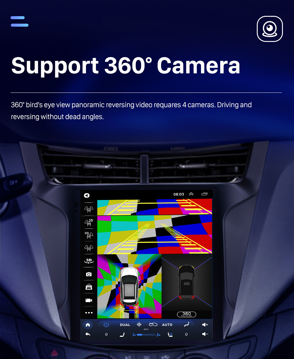 Seicane Android 10.0 9,7-дюймовый GPS-навигатор для 2015-2018 Chevy Chevrolet New Sail с сенсорным экраном HD Bluetooth WIFI Поддержка AUX Carplay Mirror Link OBD2 Seicane Android 10.0 9,7-дюймовый GPS-навигатор для 2015-2018 Chevy Chevrolet New Sail с сенсорным экраном HD Bluetooth WIFI Поддержка AUX Carplay Mirror Link OBD2