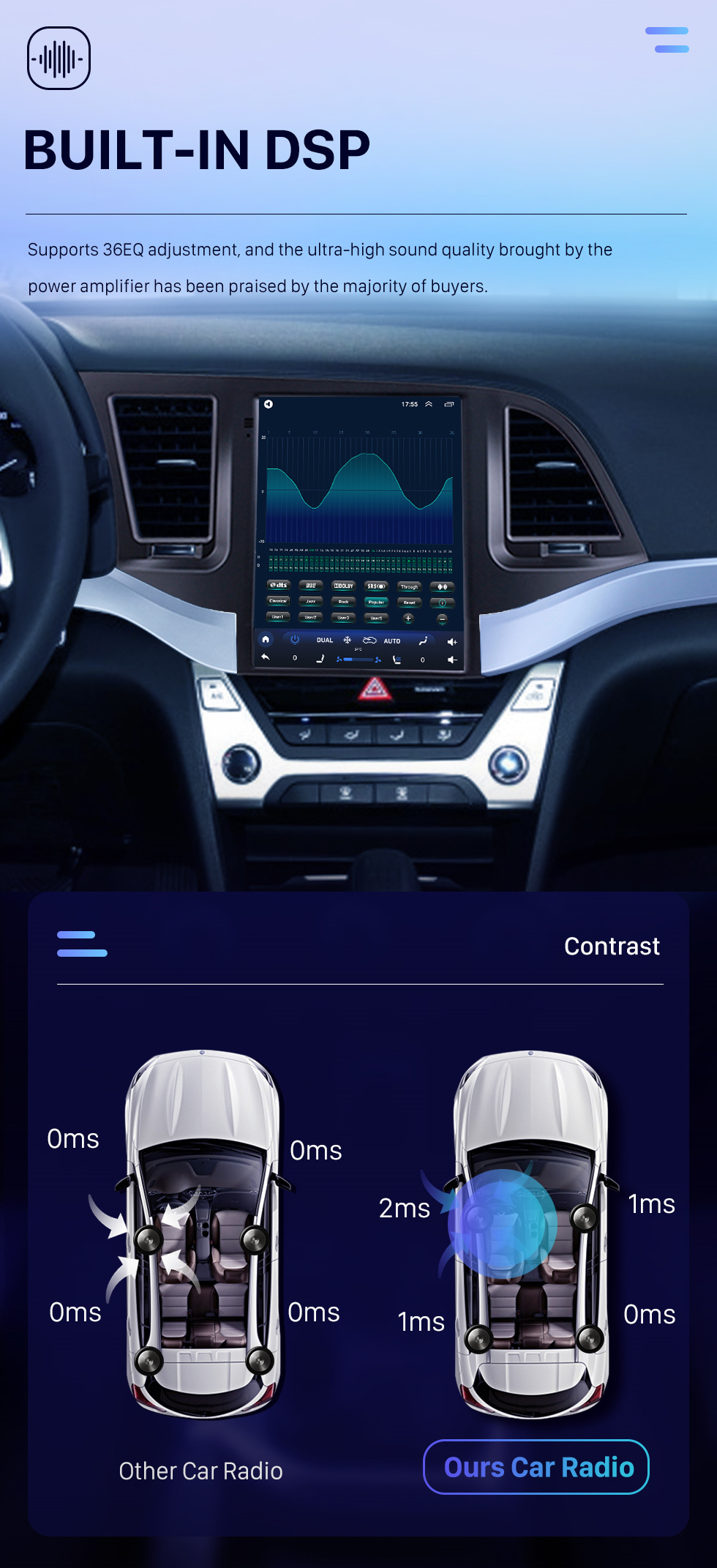 Seicane HD Touchscreen 2016 Hyundai Elantra Android 10.0 9.7 inch GPS Navigation Radio Bluetooth WIFI support Steering Wheel Control Carplay Seicane HD Touchscreen 2016 Hyundai Elantra Android 10.0 9.7 inch GPS Navigation Radio Bluetooth WIFI support Steering Wheel Control Carplay
