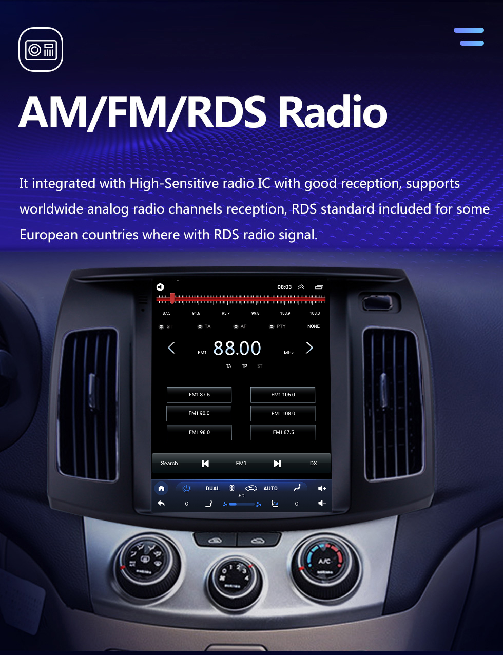 Seicane HD Touchscreen for 2011-2016 Hyundai Elantra Radio Android 10.0 9.7 inch GPS Navigation System with Bluetooth USB support Digital TV Carplay Seicane HD Touchscreen for 2011-2016 Hyundai Elantra Radio Android 10.0 9.7 inch GPS Navigation System with Bluetooth USB support Digital TV Carplay