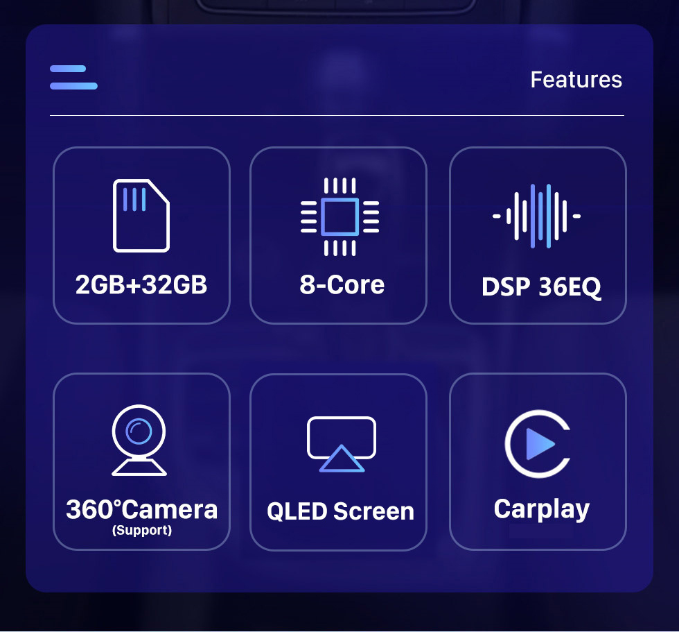 Seicane 9.7 pulgadas Android 10.0 2015 Renault Koleos Radio de navegación GPS con pantalla táctil HD Bluetooth Soporte de música Carplay Mirror Link