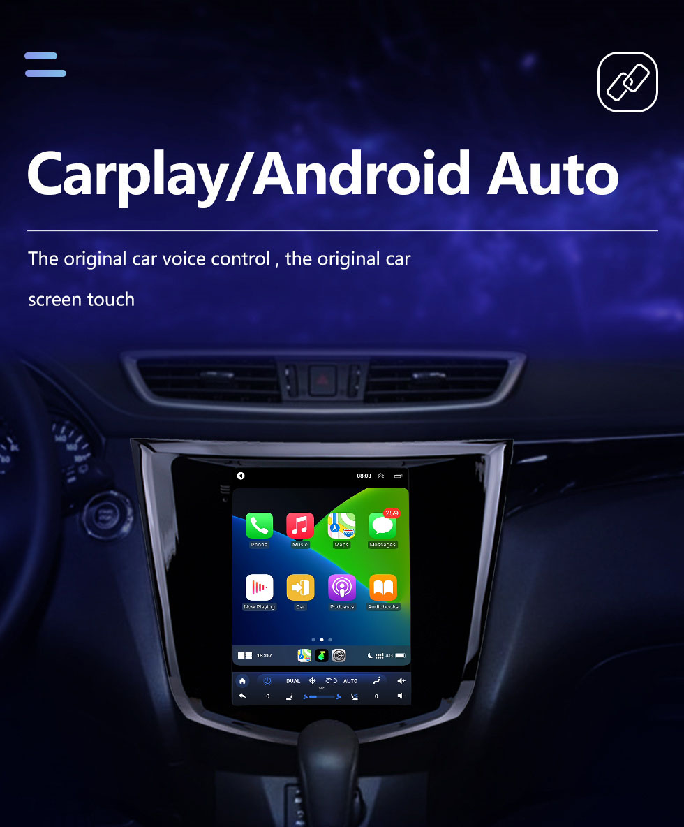 Seicane Tela sensível ao toque hd 2014 nissan x-trail qashqai android 10.0 9,7 polegadas navegação gps rádio suporte bluetooth tv digital carplay Seicane Tela sensível ao toque hd 2014 nissan x-trail qashqai android 10.0 9,7 polegadas navegação gps rádio suporte bluetooth tv digital carplay