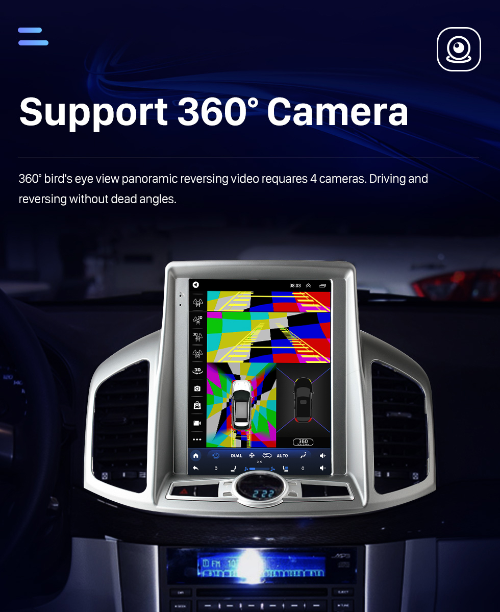 Seicane Android 10.0 9,7 дюйма для 2012-2017 Chevy Chevrolet Captiva Radio с сенсорным экраном HD Система GPS-навигации Поддержка Bluetooth Carplay TPMS Seicane Android 10.0 9,7 дюйма для 2012-2017 Chevy Chevrolet Captiva Radio с сенсорным экраном HD Система GPS-навигации Поддержка Bluetooth Carplay TPMS