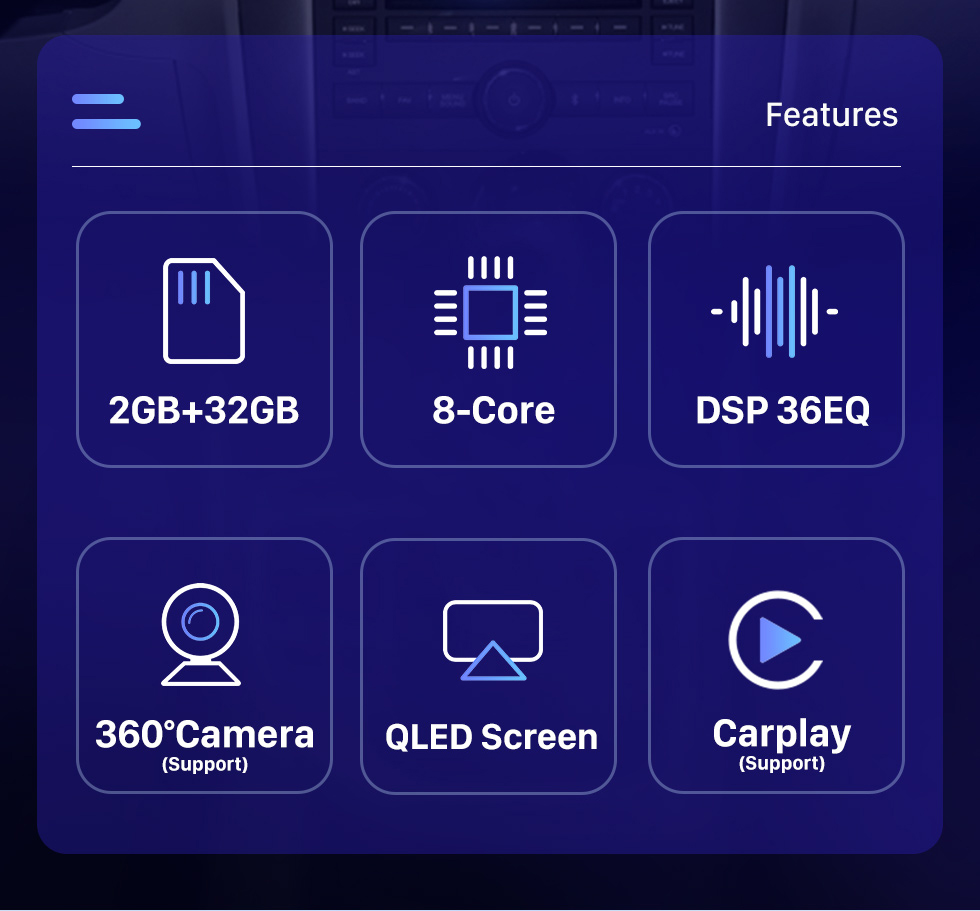 Seicane Android 10.0 9.7 pulgadas para 2012-2017 Chevy Chevrolet Captiva Radio con pantalla táctil HD Sistema de navegación GPS Soporte Bluetooth Carplay TPMS
