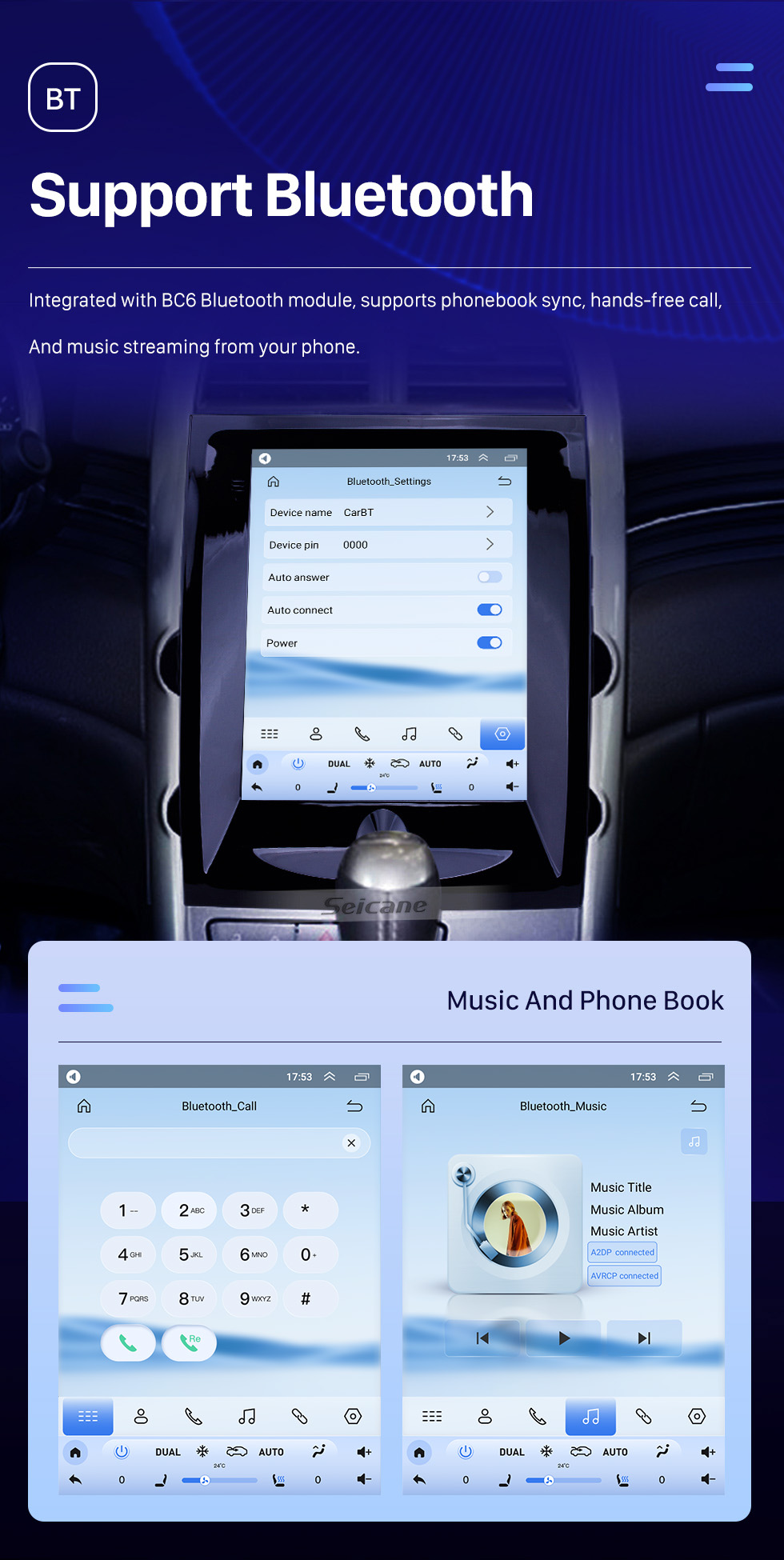 Seicane 2012-2015 Chevy Chevrolet Malibu 9,7 polegadas Android 10.0 GPS Navegação Rádio com HD Touchscreen Suporte Bluetooth Carplay Câmera Traseira