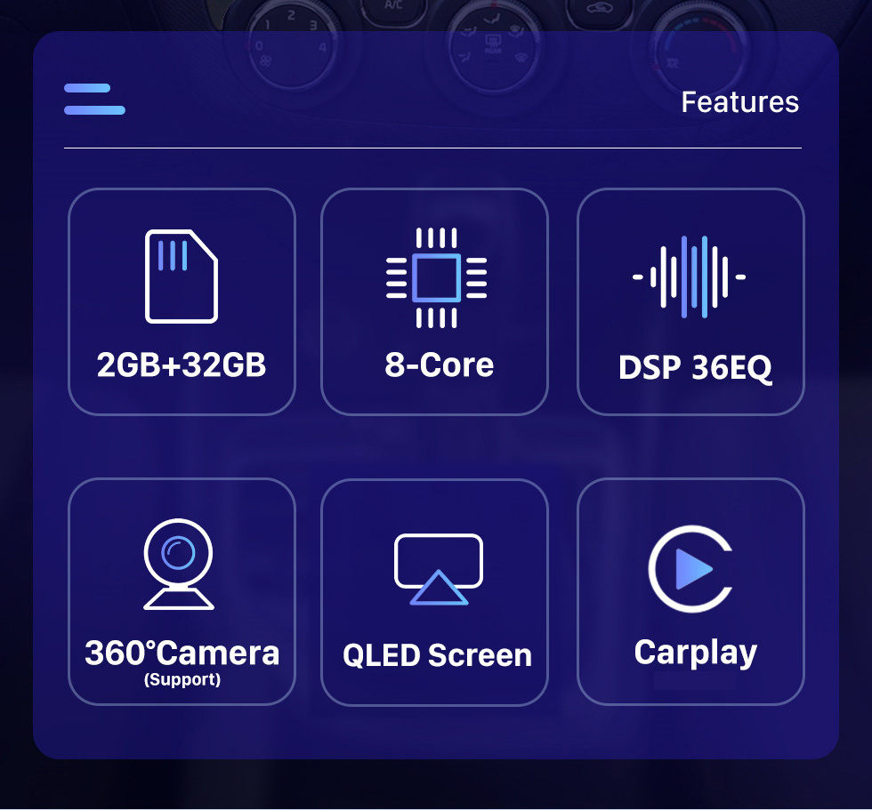 Seicane 9,7-дюймовый сенсорный HD-экран для 2013-2017 Kia K3 Stereo Car Radio Bluetooth Carplay Stereo System Поддержка AHD-камеры Seicane 9,7-дюймовый сенсорный HD-экран для 2013-2017 Kia K3 Stereo Car Radio Bluetooth Carplay Stereo System Поддержка AHD-камеры