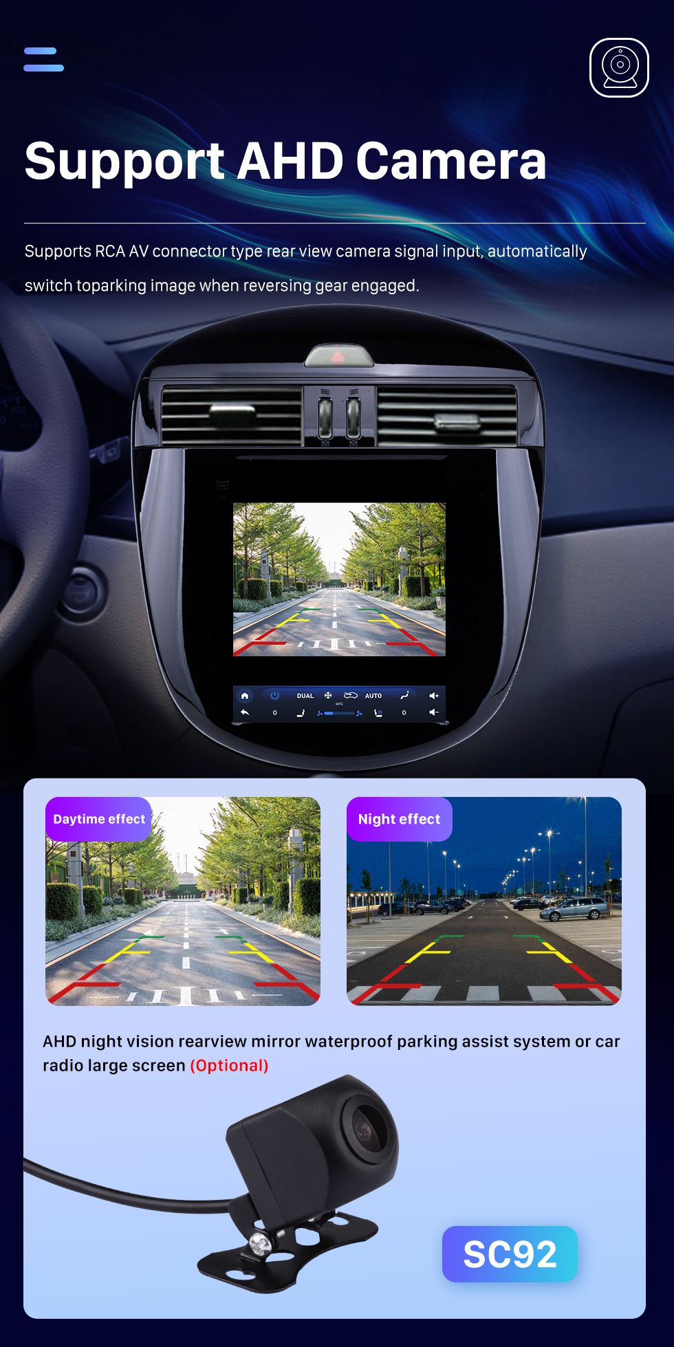 Seicane 2011-2015 Nissan Tiida 9.7 inch Android 10.0 GPS Navigation Radio with HD Touchscreen Bluetooth WIFI support Carplay Rear camera Seicane 2011-2015 Nissan Tiida 9.7 inch Android 10.0 GPS Navigation Radio with HD Touchscreen Bluetooth WIFI support Carplay Rear camera