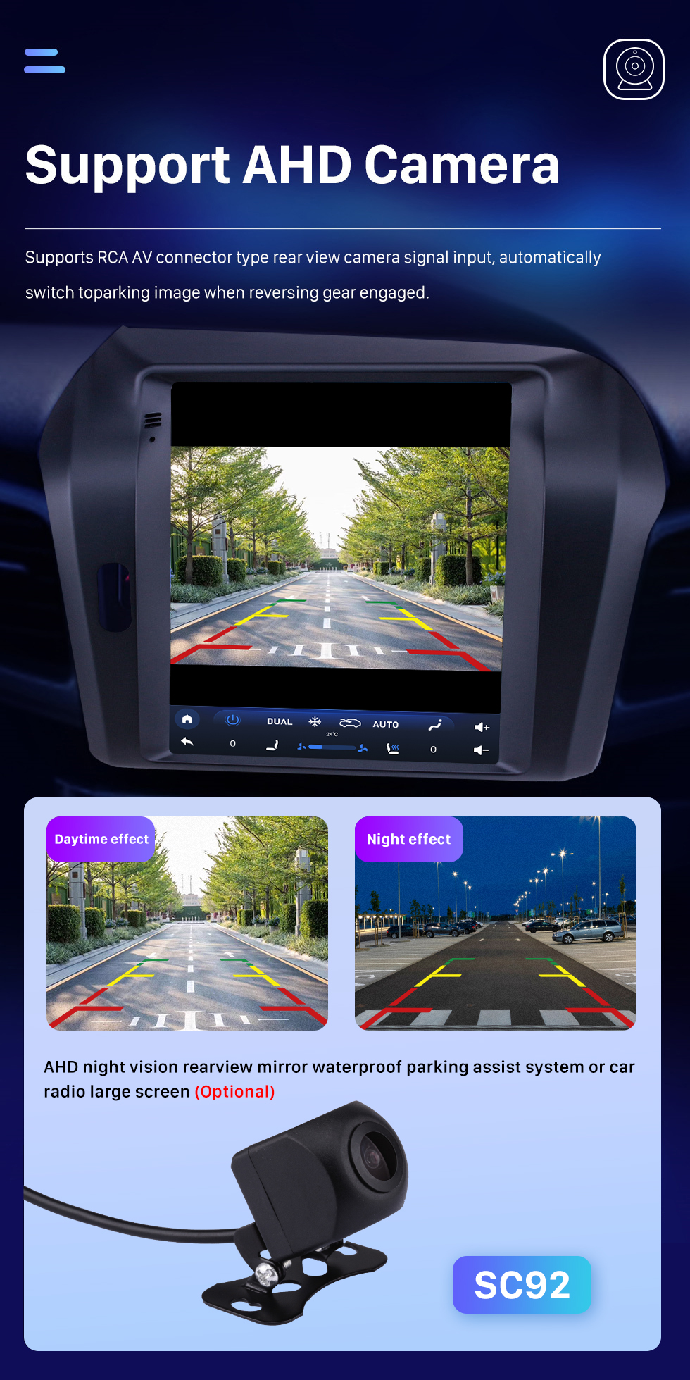 Seicane HD Pantalla táctil 2013 Honda Jade Android 10.0 9.7 pulgadas GPS Navegación Radio Bluetooth WIFI soporte Volante Control Carplay