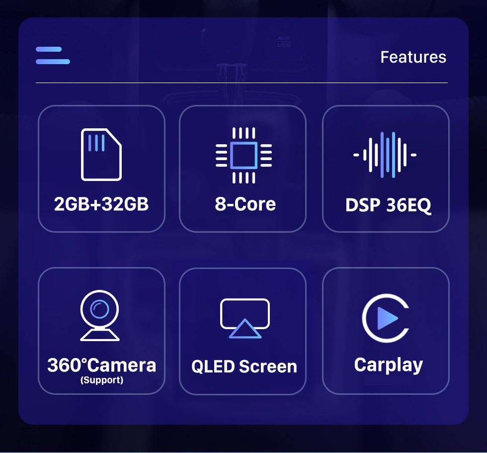 Seicane 9,7 pouces Android 10.0 Radio de navigation GPS pour 2016 Nissan Tiida avec écran tactile HD Prise en charge Bluetooth AUX Carplay DVR OBD2