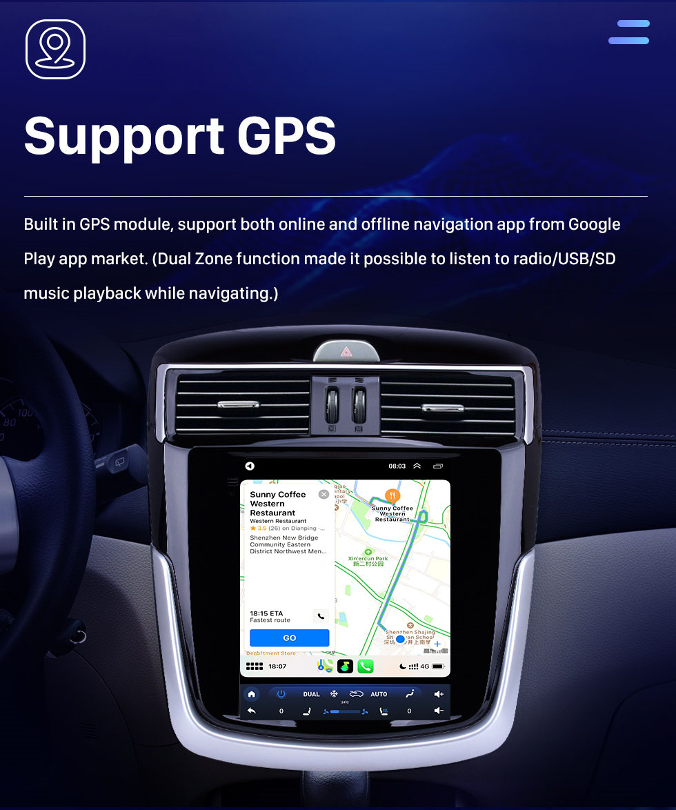 Seicane 9.7 Inch HD Touchscreen for 2016 Nissan Tiida Car Radio Bluetooth Carplay Stereo System Support AHD Camera Seicane 9.7 Inch HD Touchscreen for 2016 Nissan Tiida Car Radio Bluetooth Carplay Stereo System Support AHD Camera