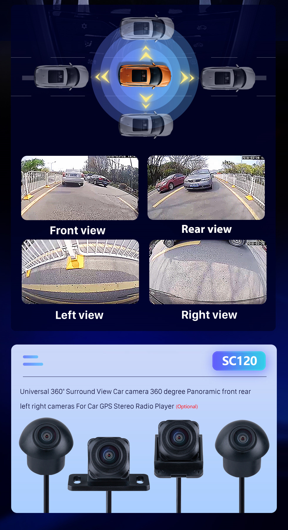 Seicane 9,7-дюймовый сенсорный HD-экран для 2017 Changan CS75 Автомобильный радиоприемник Bluetooth Carplay Стереосистема Поддержка AHD-камеры