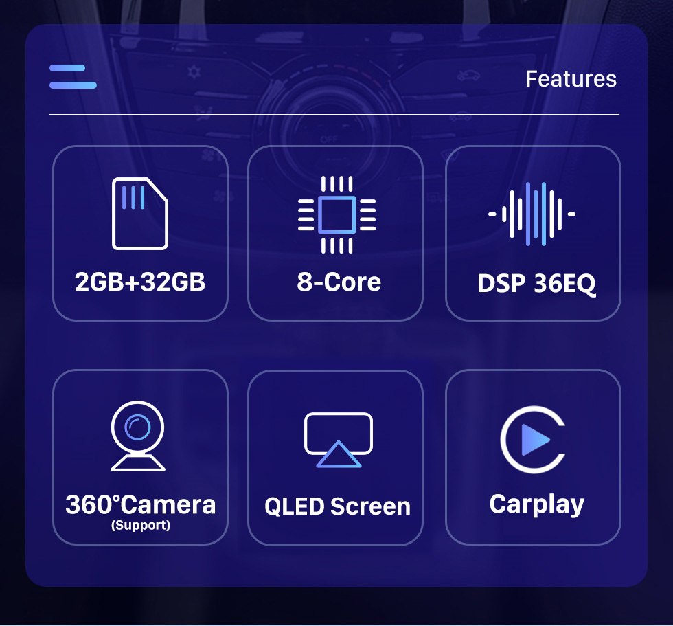 Seicane 9,7 Zoll HD Touchscreen für 2017 Changan CS75 Autoradio Bluetooth Carplay Stereoanlage Unterstützung AHD Kamera Seicane 9,7 Zoll HD Touchscreen für 2017 Changan CS75 Autoradio Bluetooth Carplay Stereoanlage Unterstützung AHD Kamera