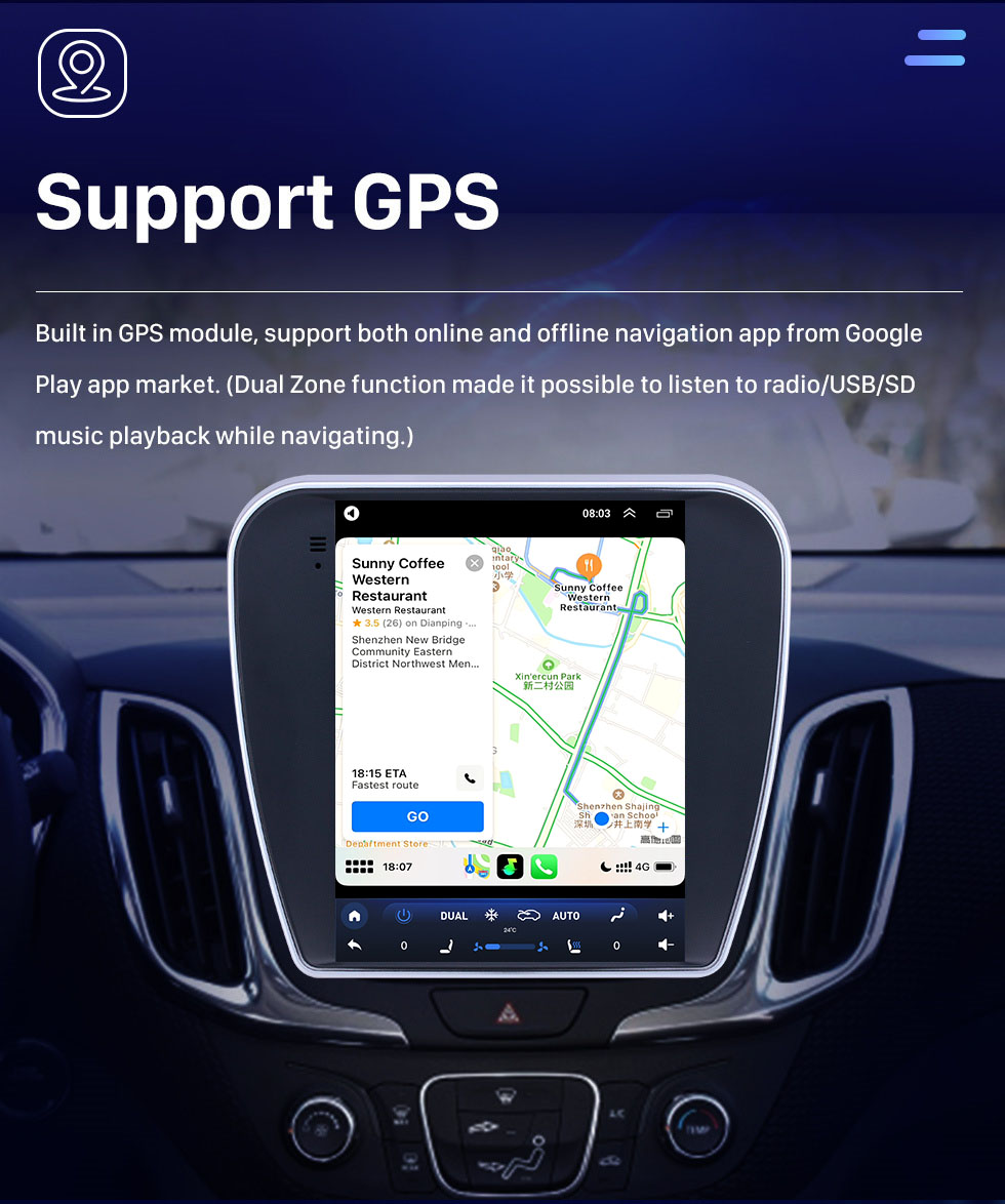 Seicane Android 10 9,7-Zoll-GPS-Navigationsradio für 2017 Chevy Chevrolet Equinox mit HD-Touchscreen-Bluetooth-Unterstützung Carplay DVR OBD2 Seicane Android 10 9,7-Zoll-GPS-Navigationsradio für 2017 Chevy Chevrolet Equinox mit HD-Touchscreen-Bluetooth-Unterstützung Carplay DVR OBD2