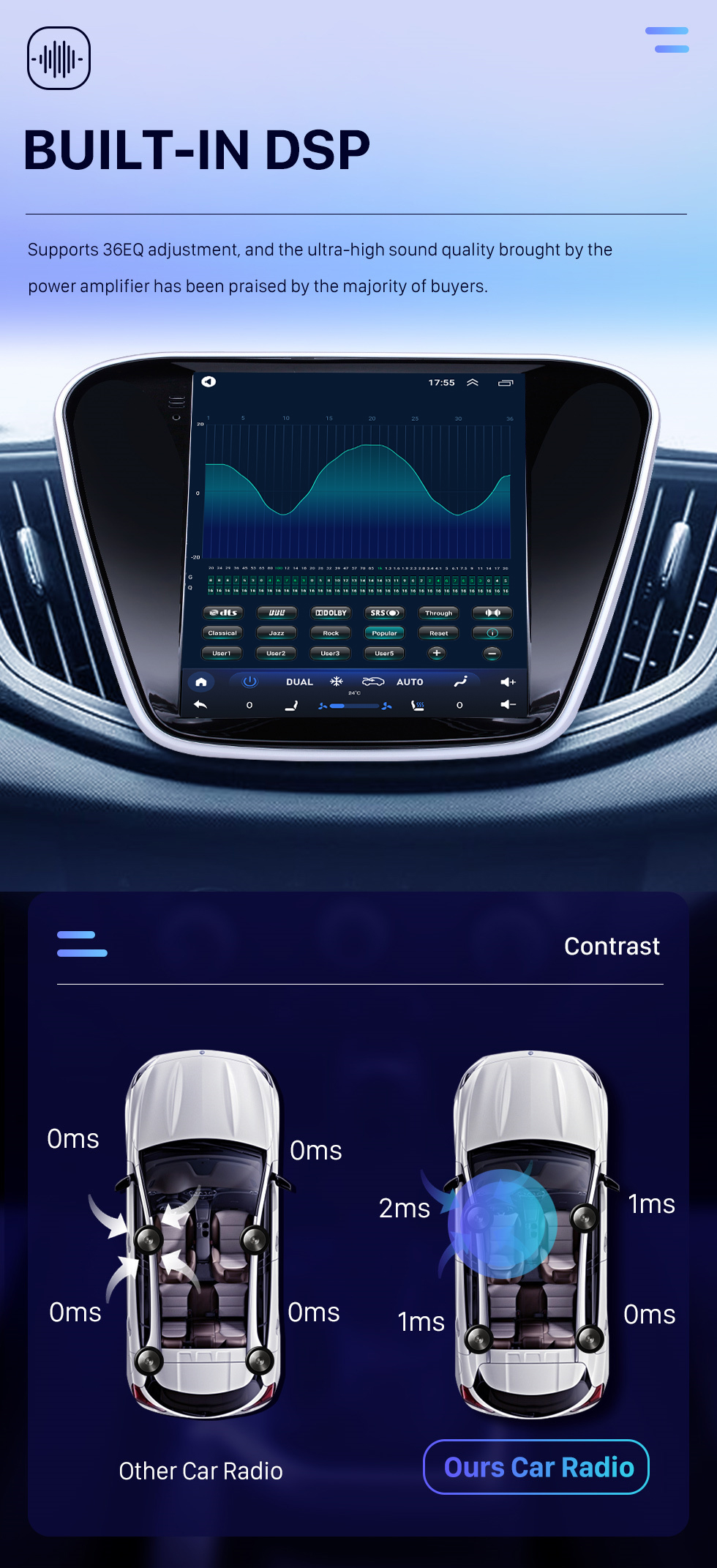 Seicane Pantalla táctil HD para 2016 Chevy Chevrolet Cavalier Radio Android 10,0 9,7 pulgadas GPS navegación Bluetooth soporte TV Digital Carplay