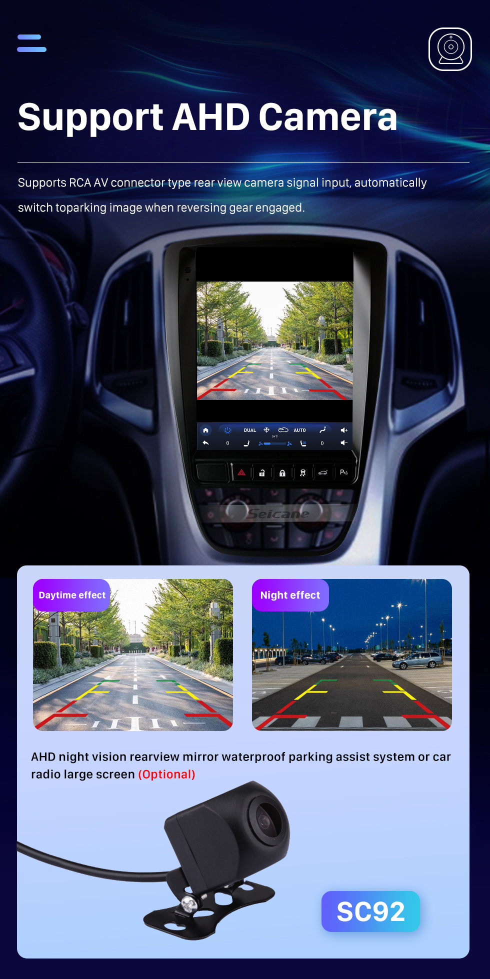 Seicane HD-Touchscreen für Buick Hideo 2010-2014 Buick Verano 2015 Radio Android 10.0 9,7 Zoll GPS-Navigation Bluetooth-Unterstützung Carplay