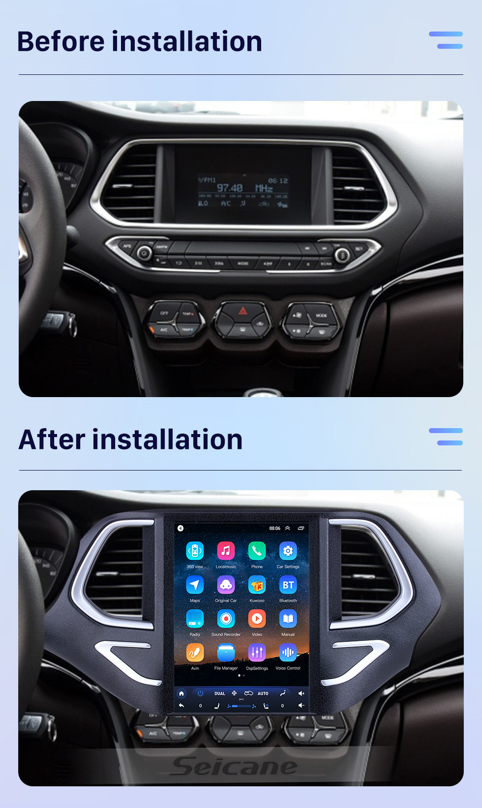 Seicane HD Touchscreen For Trumpchi CS4 2015 Radio Android 10.0 10.1 inch GPS Navigation System with Bluetooth USB support Digital TV Carplay Seicane HD Touchscreen For Trumpchi CS4 2015 Radio Android 10.0 10.1 inch GPS Navigation System with Bluetooth USB support Digital TV Carplay