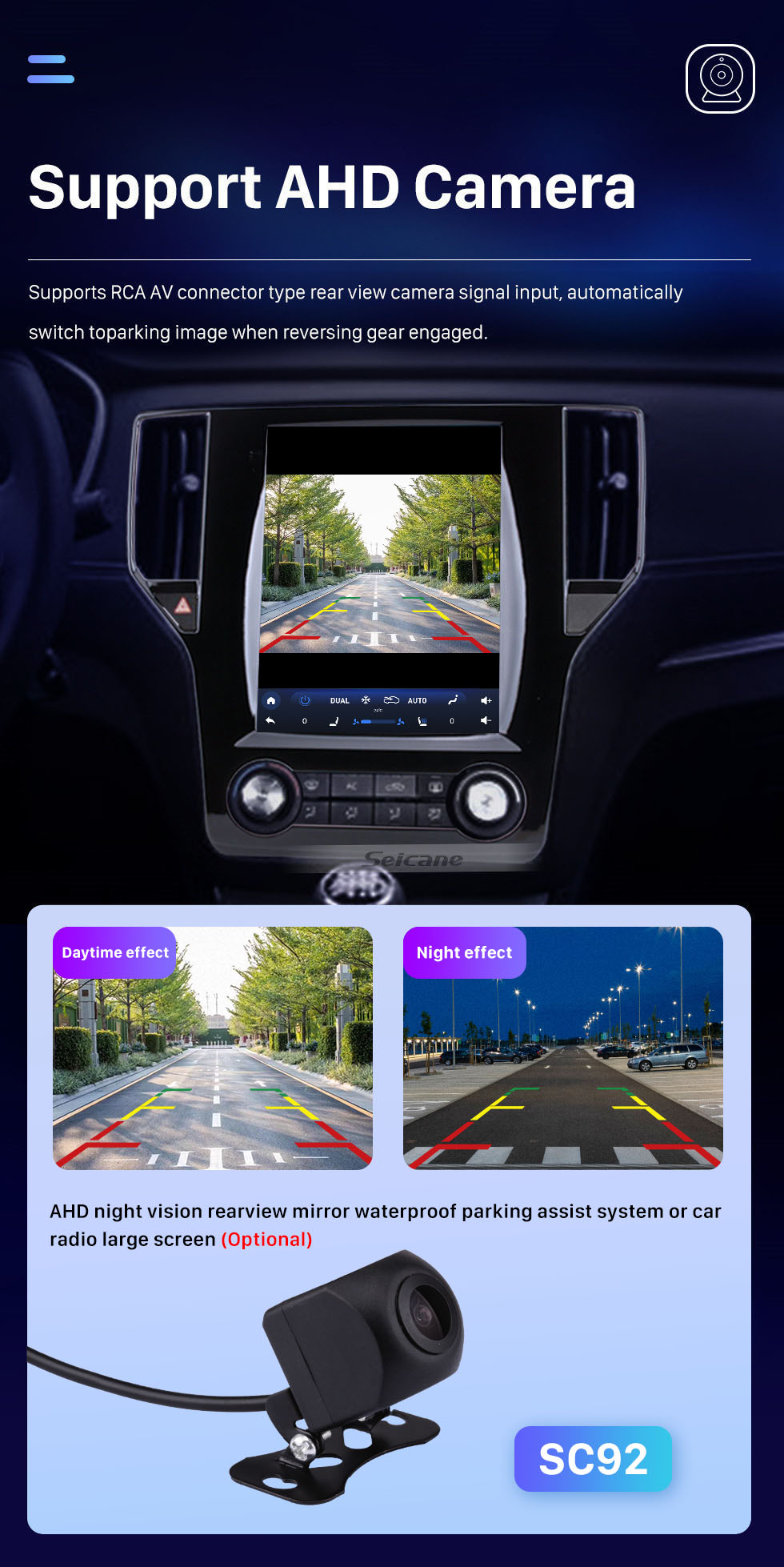 Seicane HD-Touchscreen für 2016 2017 2018 Roewe RX5 Radio Android 10.0 9,7 Zoll GPS-Navigation Bluetooth-Unterstützung Lenkradsteuerung Carplay Seicane HD-Touchscreen für 2016 2017 2018 Roewe RX5 Radio Android 10.0 9,7 Zoll GPS-Navigation Bluetooth-Unterstützung Lenkradsteuerung Carplay