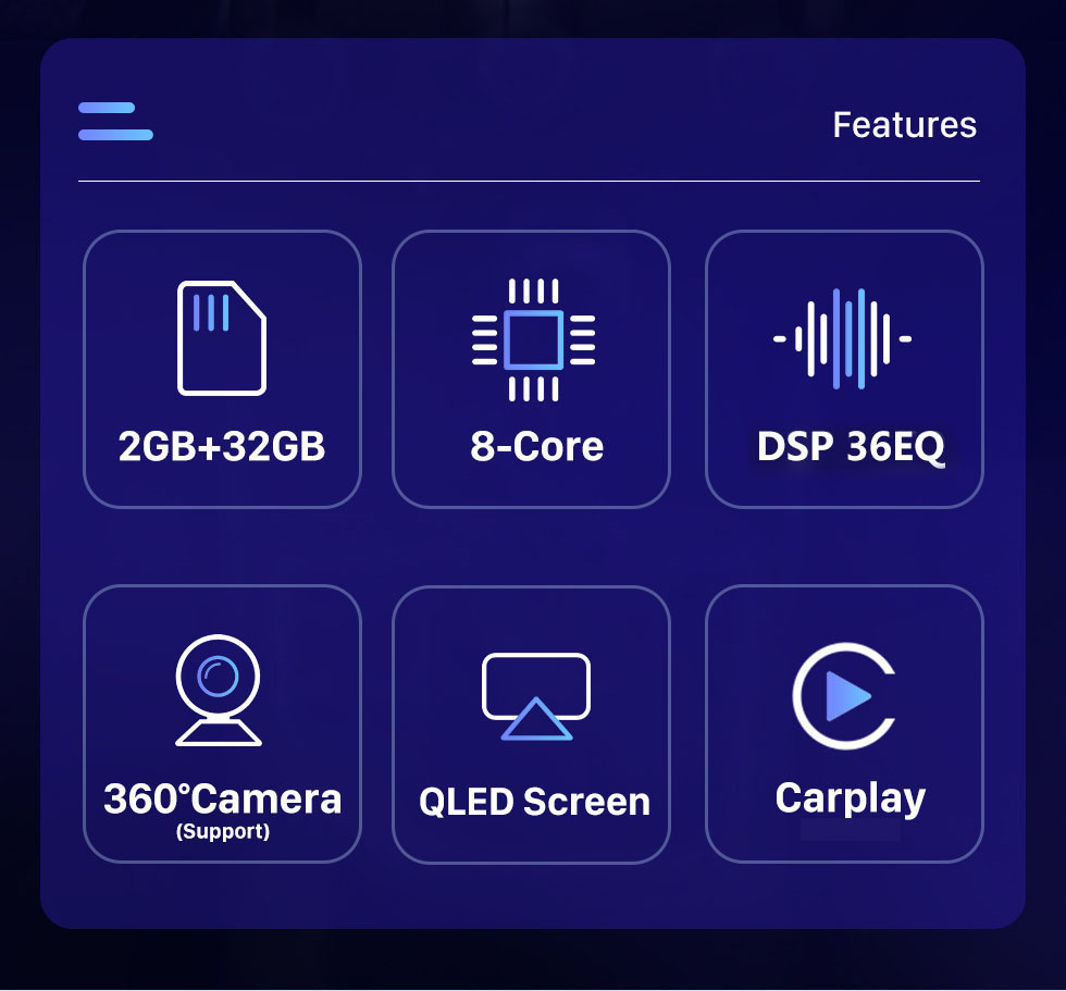 Seicane Сенсорный экран HD для 2016 2017 2018 Roewe RX5 Radio Android 10.0 9,7-дюймовый GPS-навигатор Поддержка Bluetooth Управление рулевым колесом Carplay