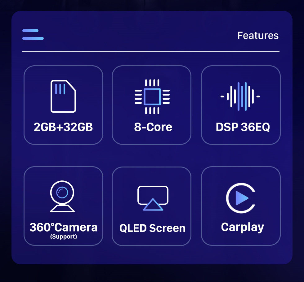 Seicane 9.7 pulgadas para 2016 SGMW S1 Android Radio Navegación GPS con pantalla táctil HD Bluetooth AUX WIFI compatible con Carplay DVR OBD2