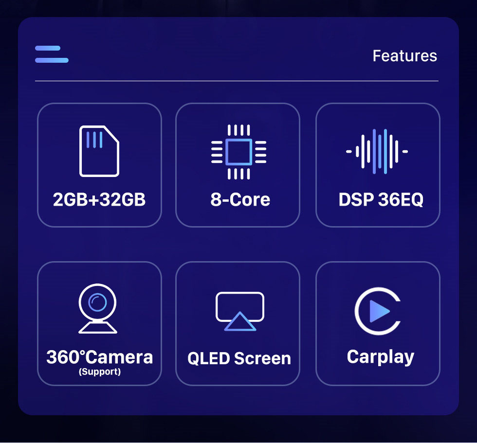 Seicane Für 2016 Chery Arrizo 5 Radio 9,7 Zoll Android 10.0 GPS-Navigation mit HD Touchscreen Bluetooth-Unterstützung Carplay Rückfahrkamera