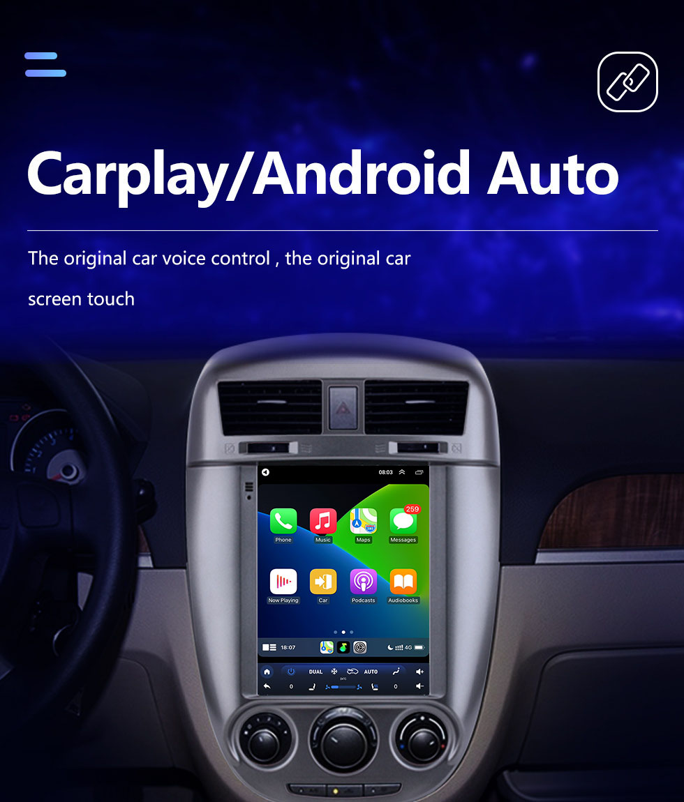 Seicane 9.7 pulgadas Android 10.0 para 2016 Buick New Excelle Radio Navegación GPS con pantalla táctil HD Soporte Bluetooth Carplay TPMS