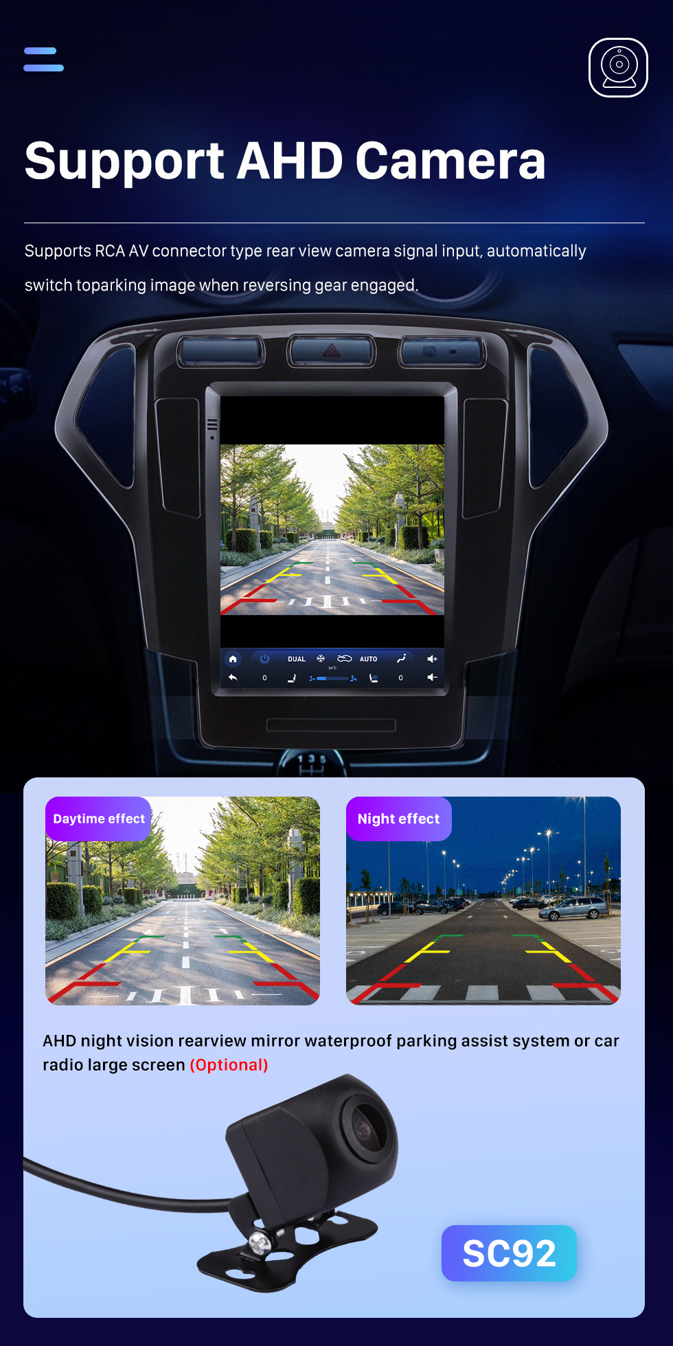 Seicane 9.7 Inch HD Touchscreen for 2007-2010 Ford Mondeo mk4 GPS Navi Android Car GPS Navigation Car Radio Repair Support Bluetooth