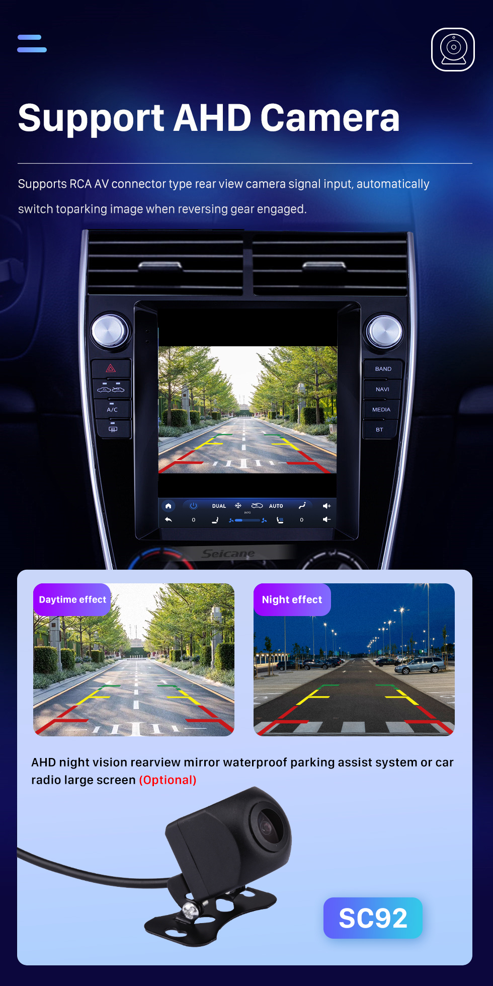 Seicane Android 10.0 9,7-дюймовый для 2016 Toyota Prado Radio GPS-навигационная система с сенсорным экраном HD Поддержка Bluetooth AUX Carplay DVR OBD2 Seicane Android 10.0 9,7-дюймовый для 2016 Toyota Prado Radio GPS-навигационная система с сенсорным экраном HD Поддержка Bluetooth AUX Carplay DVR OBD2