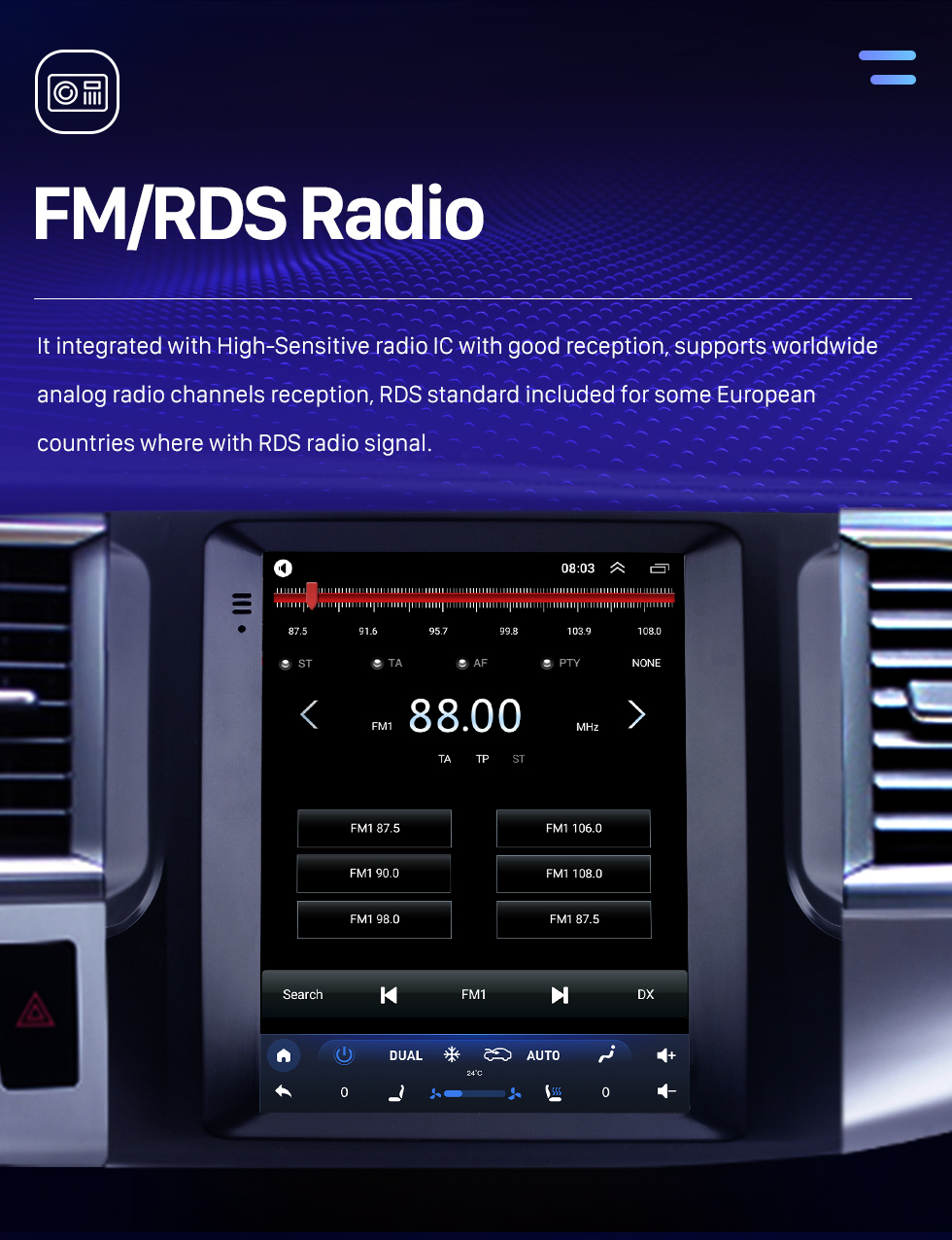 Seicane HD Touchscreen For 2015-2018 Toyota Highlander Radio Android 10.0 9.7 inch GPS Navigation Bluetooth support Digital TV Carplay Seicane HD Touchscreen For 2015-2018 Toyota Highlander Radio Android 10.0 9.7 inch GPS Navigation Bluetooth support Digital TV Carplay