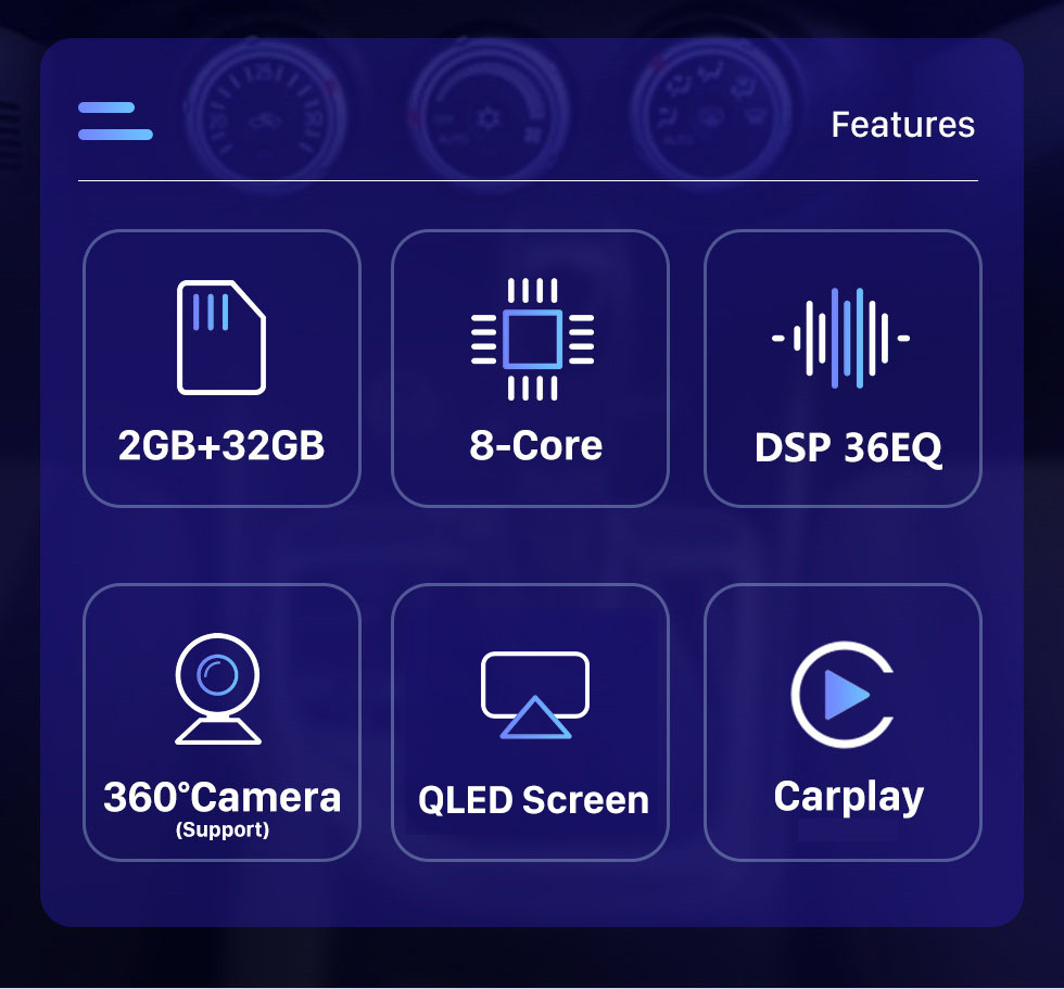 Seicane 9,7 pouces 2008 MITSUBISHI OUTLANDER Android 10.0 Radio Système de navigation GPS avec écran tactile WiFi 4G TPMS DVR OBD II Caméra arrière AUX Commande au volant USB SD Bluetooth Vidéo HD 1080P Seicane 9,7 pouces 2008 MITSUBISHI OUTLANDER Android 10.0 Radio Système de navigation GPS avec écran tactile WiFi 4G TPMS DVR OBD II Caméra arrière AUX Commande au volant USB SD Bluetooth Vidéo HD 1080P