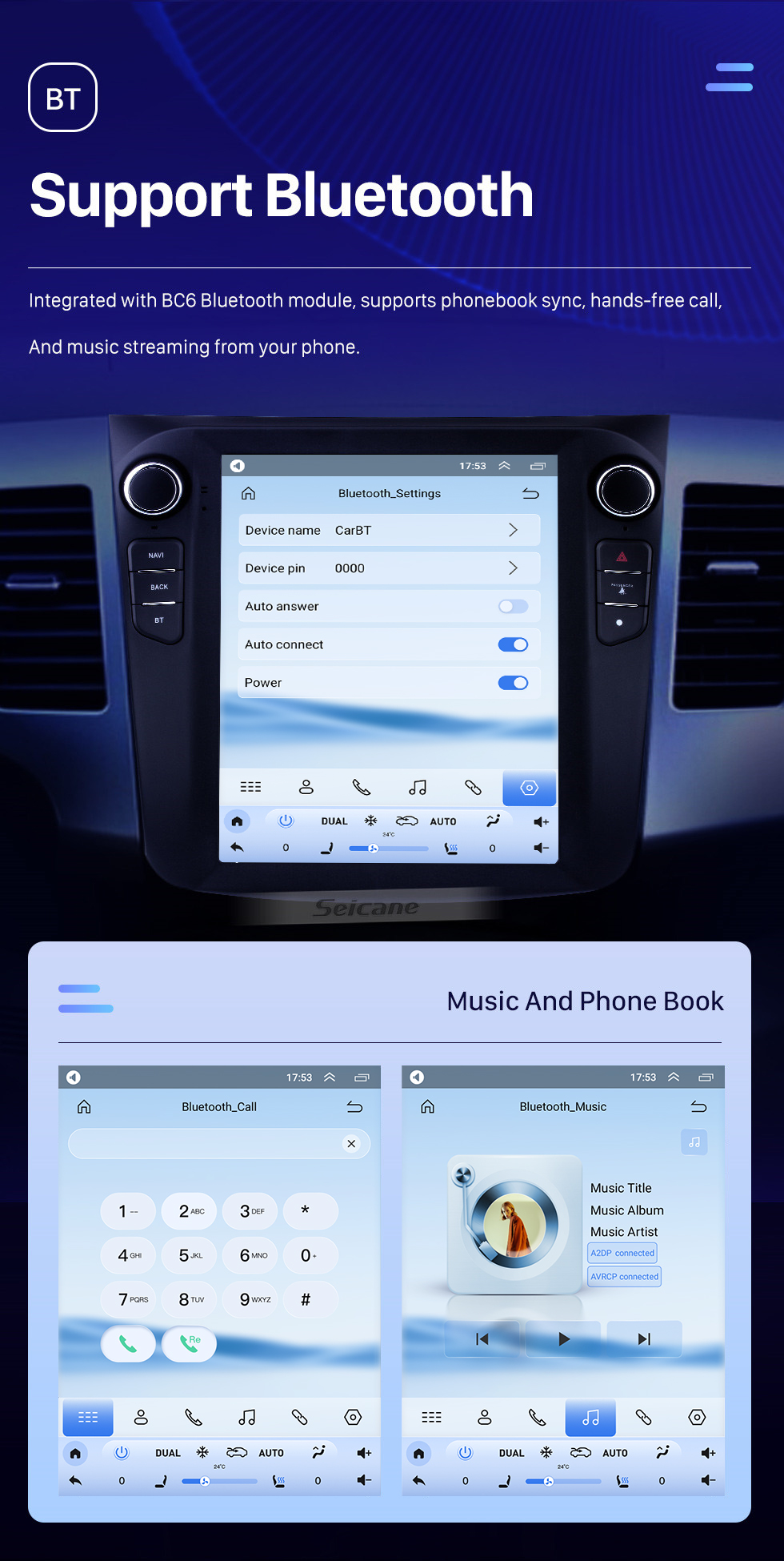 Seicane 9,7 pouces 2008 MITSUBISHI OUTLANDER Android 10.0 Radio Système de navigation GPS avec écran tactile WiFi 4G TPMS DVR OBD II Caméra arrière AUX Commande au volant USB SD Bluetooth Vidéo HD 1080P Seicane 9,7 pouces 2008 MITSUBISHI OUTLANDER Android 10.0 Radio Système de navigation GPS avec écran tactile WiFi 4G TPMS DVR OBD II Caméra arrière AUX Commande au volant USB SD Bluetooth Vidéo HD 1080P