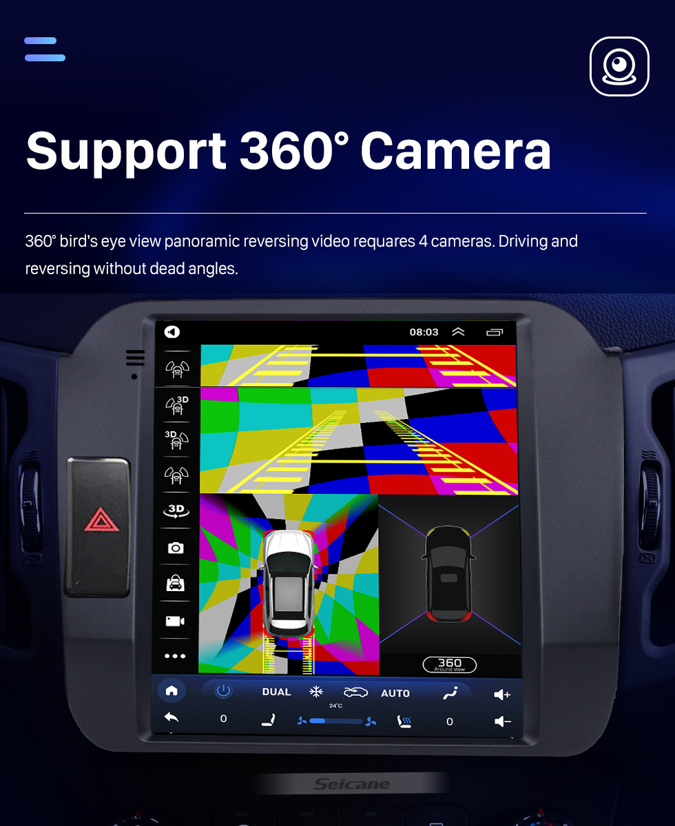 Seicane Android 10.0 9,7 дюйма для 2011-2017 Kia SportageR Radio с сенсорным экраном HD Система GPS-навигации Поддержка Bluetooth Carplay TPMS