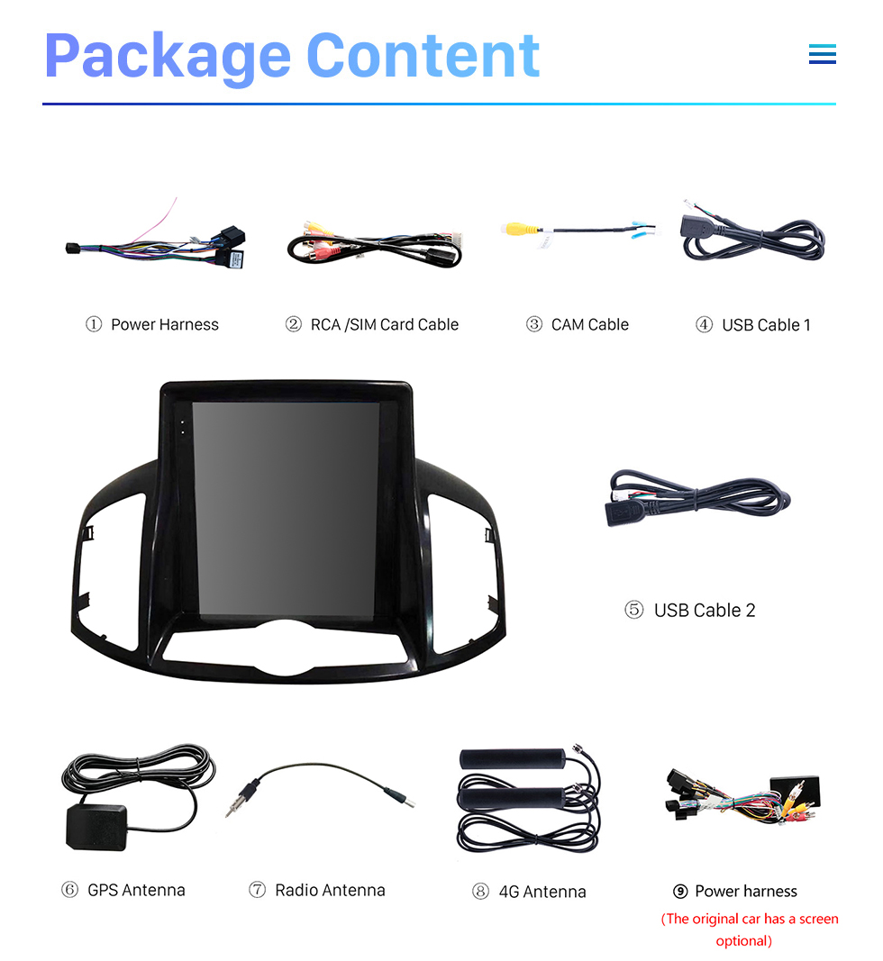 Seicane 9,7 polegadas Android 10.0 para 2012-2017 Chevrolet Captiva High Version Radio GPS Navigation System Com HD Touchscreen Bluetooth suporte Carplay TPMS Seicane 9,7 polegadas Android 10.0 para 2012-2017 Chevrolet Captiva High Version Radio GPS Navigation System Com HD Touchscreen Bluetooth suporte Carplay TPMS