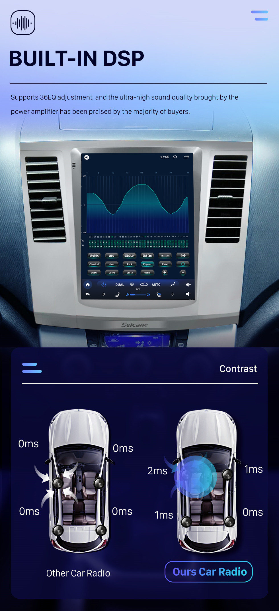 Seicane Сенсорный экран HD для 2010-2013 HAIMA 7 Radio Android 10.0 9,7-дюймовый GPS-навигатор Поддержка Bluetooth 360 ° Камера Цифровое телевидение TPMS Seicane Сенсорный экран HD для 2010-2013 HAIMA 7 Radio Android 10.0 9,7-дюймовый GPS-навигатор Поддержка Bluetooth 360 ° Камера Цифровое телевидение TPMS