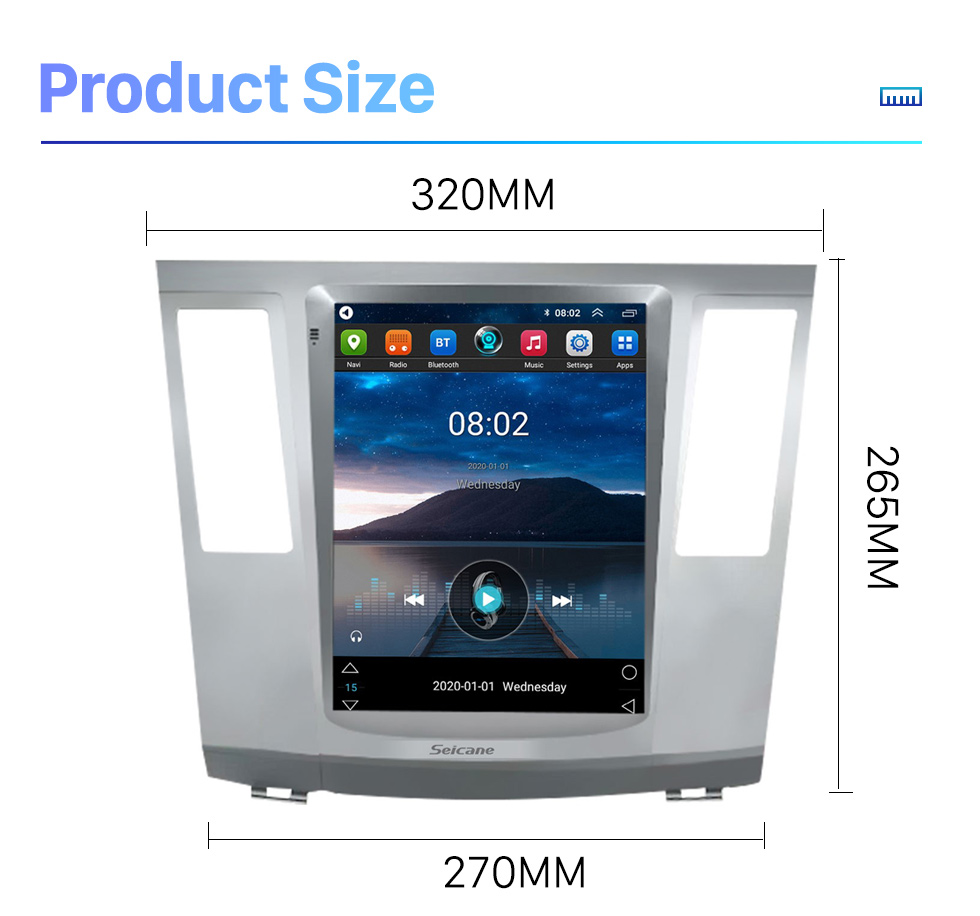 Seicane Сенсорный экран HD для 2010-2013 HAIMA 7 Radio Android 10.0 9,7-дюймовый GPS-навигатор Поддержка Bluetooth 360 ° Камера Цифровое телевидение TPMS Seicane Сенсорный экран HD для 2010-2013 HAIMA 7 Radio Android 10.0 9,7-дюймовый GPS-навигатор Поддержка Bluetooth 360 ° Камера Цифровое телевидение TPMS