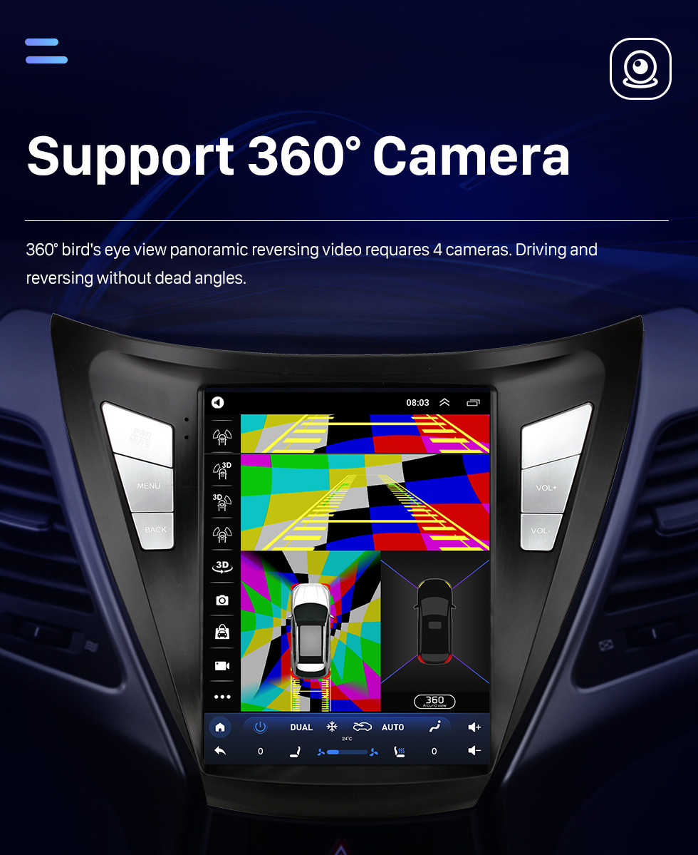 Seicane OEM 9,7 polegadas Android 10.0 para 2013-2016 HYUNDAI ELANTRA OVERSEAS EDITION LHD Rádio de navegação GPS com tela sensível ao toque Bluetooth WIFI suporte TPMS Carplay DAB + Seicane OEM 9,7 polegadas Android 10.0 para 2013-2016 HYUNDAI ELANTRA OVERSEAS EDITION LHD Rádio de navegação GPS com tela sensível ao toque Bluetooth WIFI suporte TPMS Carplay DAB +