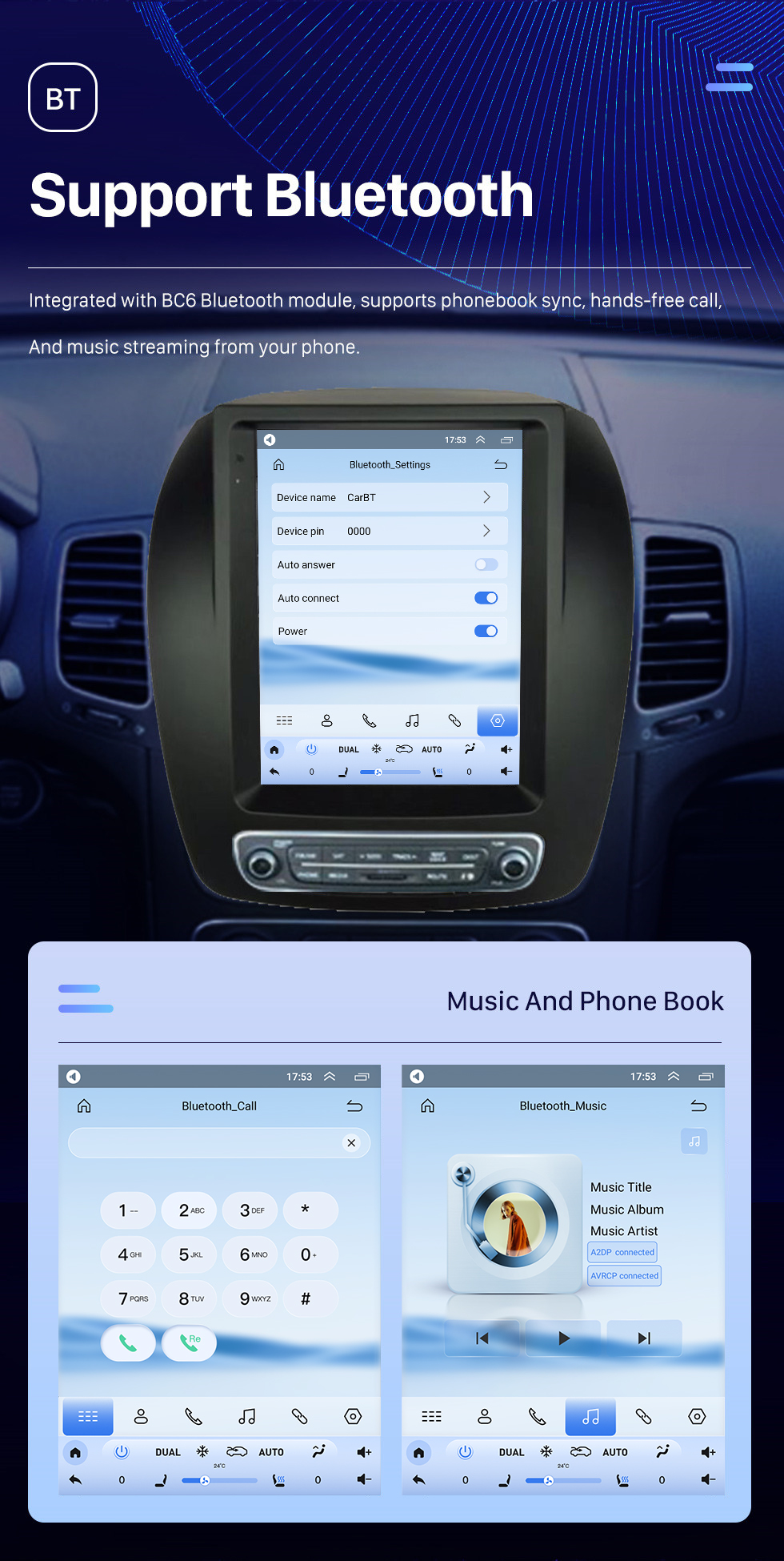 Seicane HD Touchscreen for 2013-2014 Hyundai Sorento High Version Android 10.0 9.7 inch GPS Navigation Radio Bluetooth WIFI Carplay support OBD2 Backup Camera