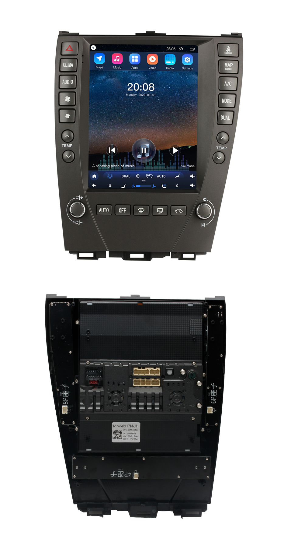 Seicane Android 10.0 OEM 9,7 polegadas para 2006 2007 2008-2012 LEXUS ES240 ES350 HD Touchscreen Rádio Bluetooth GPS Navegação Estéreo com WIFI USB FM suporte para música DVR OBD2 Câmera de backup Seicane Android 10.0 OEM 9,7 polegadas para 2006 2007 2008-2012 LEXUS ES240 ES350 HD Touchscreen Rádio Bluetooth GPS Navegação Estéreo com WIFI USB FM suporte para música DVR OBD2 Câmera de backup