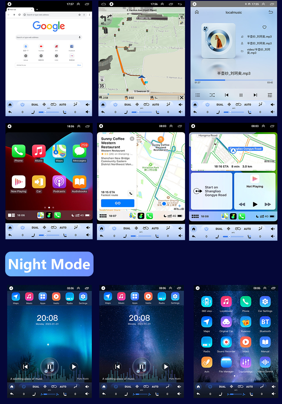 Seicane Android 10.0 9.7 pulgadas para 2006-2012 TOYOTA COROLLA Radio con pantalla táctil HD Sistema de navegación GPS Soporte Bluetooth Carplay TPMS