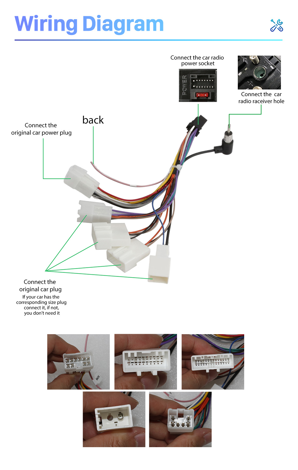 Seicane Android 10.0 9.7 pulgadas para 2006-2012 TOYOTA COROLLA Radio con pantalla táctil HD Sistema de navegación GPS Soporte Bluetooth Carplay TPMS