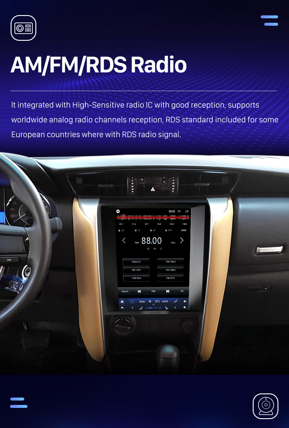 Seicane Tela sensível ao toque hd para 2014-2018 toyota fortuner rádio android 10.0 9.7 polegadas sistema de navegação gps com bluetooth usb suporte tv digital carplay Seicane Tela sensível ao toque hd para 2014-2018 toyota fortuner rádio android 10.0 9.7 polegadas sistema de navegação gps com bluetooth usb suporte tv digital carplay