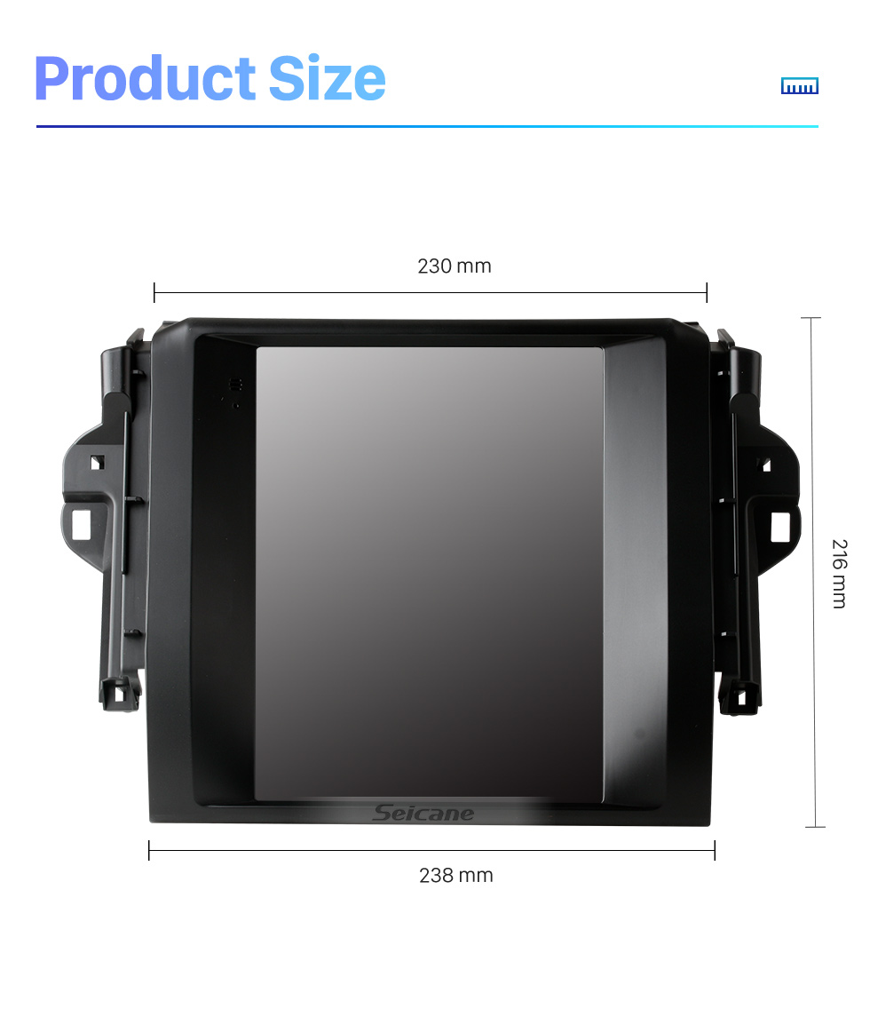 Seicane Tela sensível ao toque hd para 2014-2018 toyota fortuner rádio android 10.0 9.7 polegadas sistema de navegação gps com bluetooth usb suporte tv digital carplay Seicane Tela sensível ao toque hd para 2014-2018 toyota fortuner rádio android 10.0 9.7 polegadas sistema de navegação gps com bluetooth usb suporte tv digital carplay