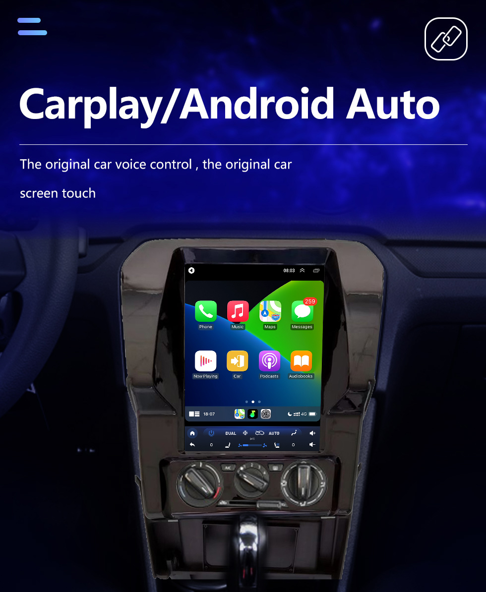 Seicane For 2013 VOLKSWAGEN JETTA Radio 9.7 inch Android 10.0 GPS Navigation with HD Touchscreen Bluetooth support Carplay Rear camera Seicane For 2013 VOLKSWAGEN JETTA Radio 9.7 inch Android 10.0 GPS Navigation with HD Touchscreen Bluetooth support Carplay Rear camera