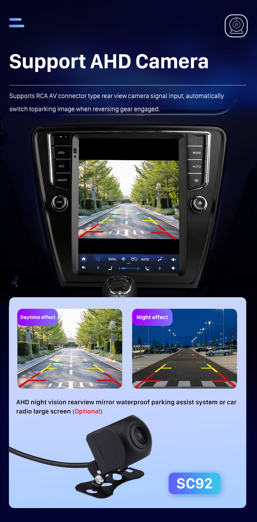 Seicane For 2016-2018 SKODA OCTAVIA Radio 9.7 inch Android 10.0 GPS Navigation with HD Touchscreen Bluetooth support Carplay Rear camera Seicane For 2016-2018 SKODA OCTAVIA Radio 9.7 inch Android 10.0 GPS Navigation with HD Touchscreen Bluetooth support Carplay Rear camera