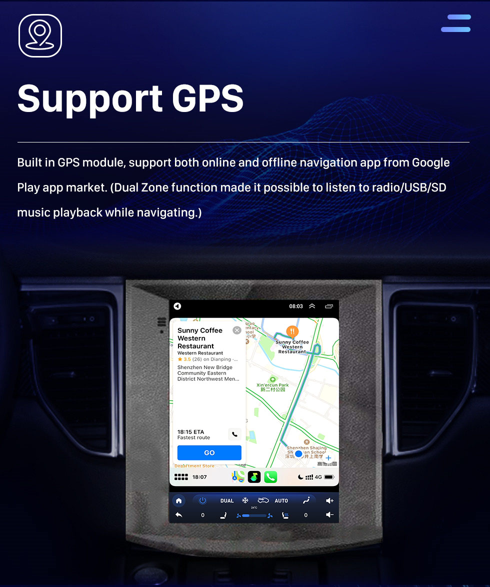 Seicane Android 10.0 9.7 inch for 2017 ZOTYE SR9 Radio with HD Touchscreen GPS Navigation System Bluetooth support Carplay TPMS Seicane Android 10.0 9.7 inch for 2017 ZOTYE SR9 Radio with HD Touchscreen GPS Navigation System Bluetooth support Carplay TPMS