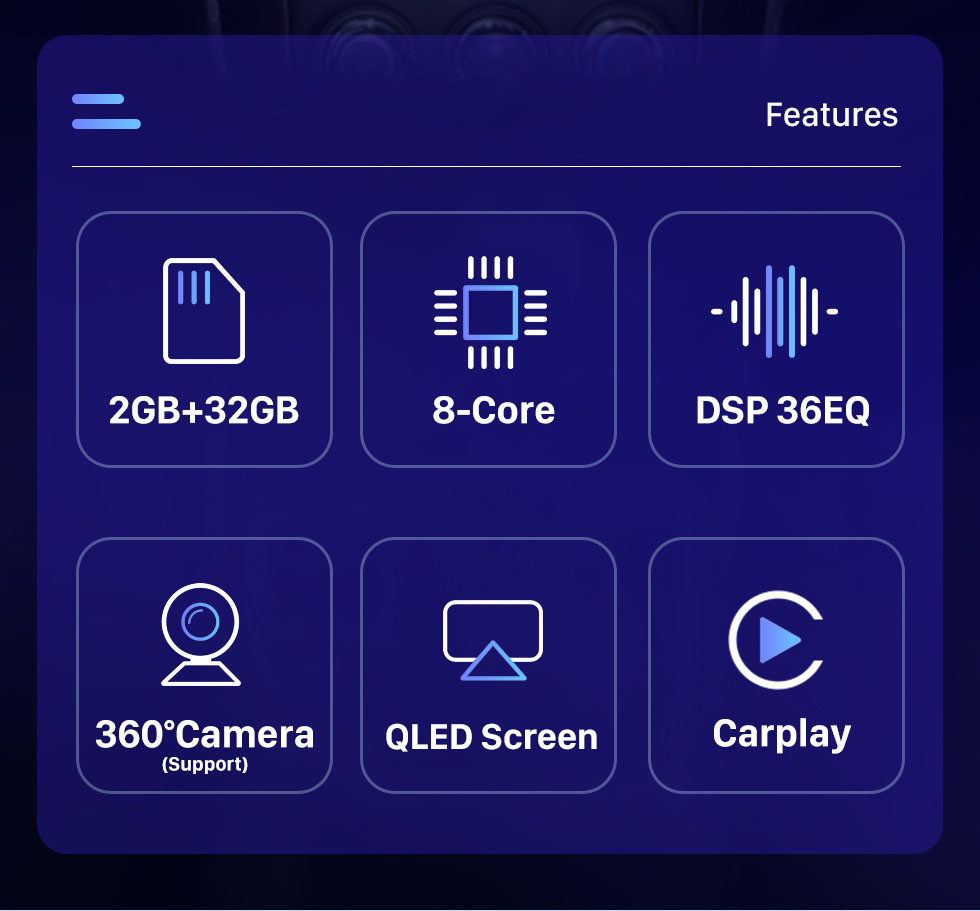 Seicane HD Touchscreen für 2013-2015 HAIMA S7 Radio Android 10.0 9,7 Zoll GPS Navigation Bluetooth Unterstützung Digital TV Carplay