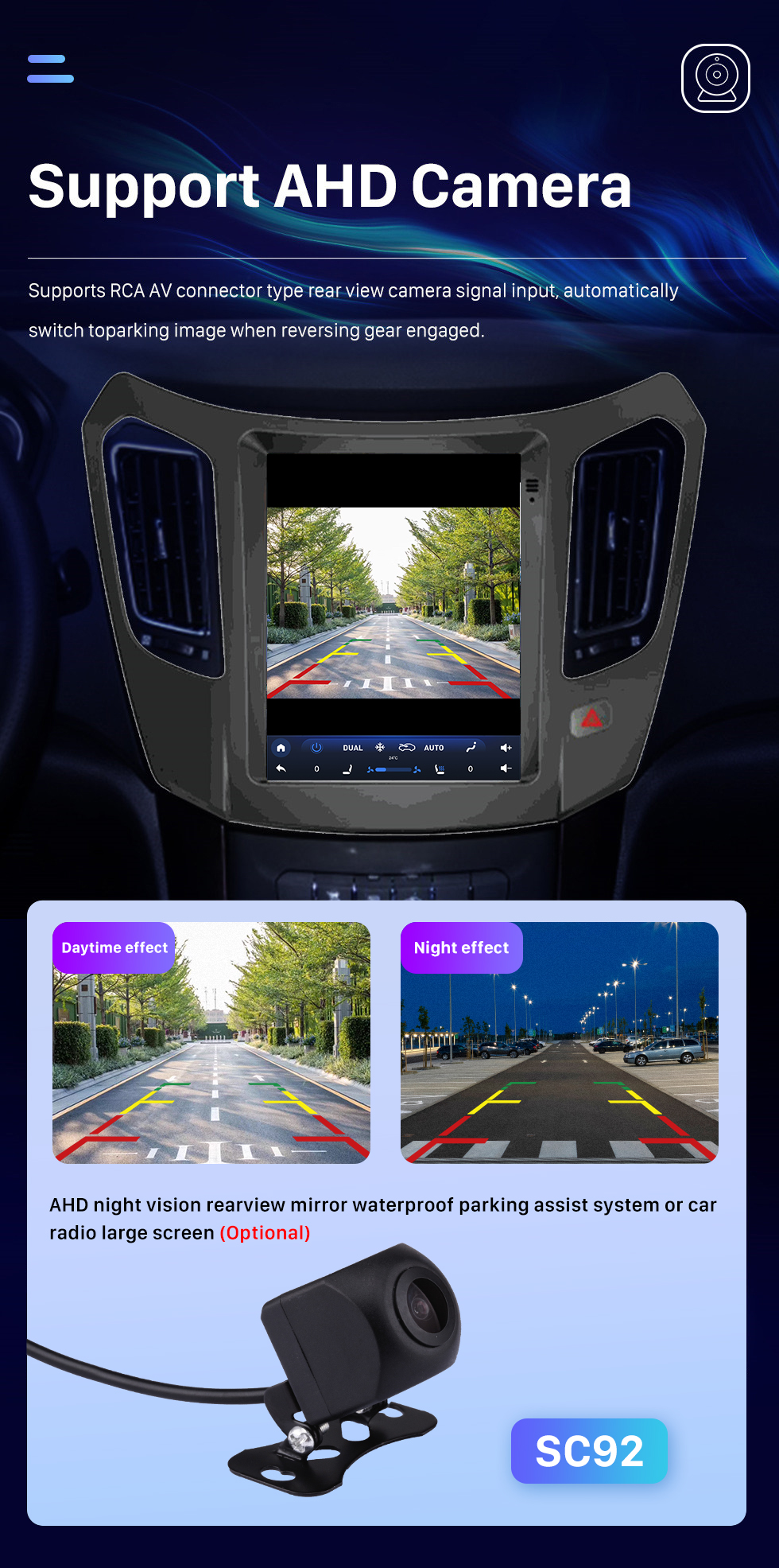 Seicane HD Touchscreen for 2013-2015 HAIMA S7 Radio Android 10.0 9.7 inch GPS Navigation Bluetooth support Digital TV Carplay